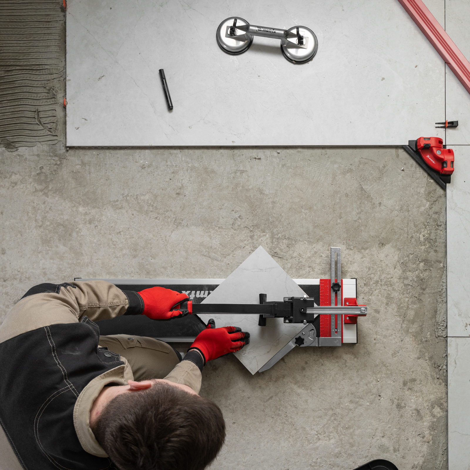 Плиткорез рельсовый 700 мм MTX