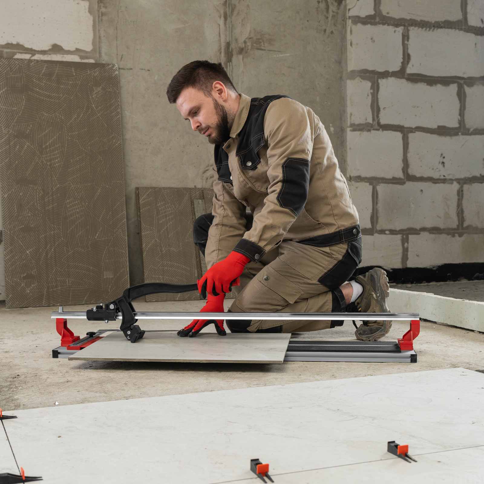 Плиткорез рельсовый 900 мм MTX