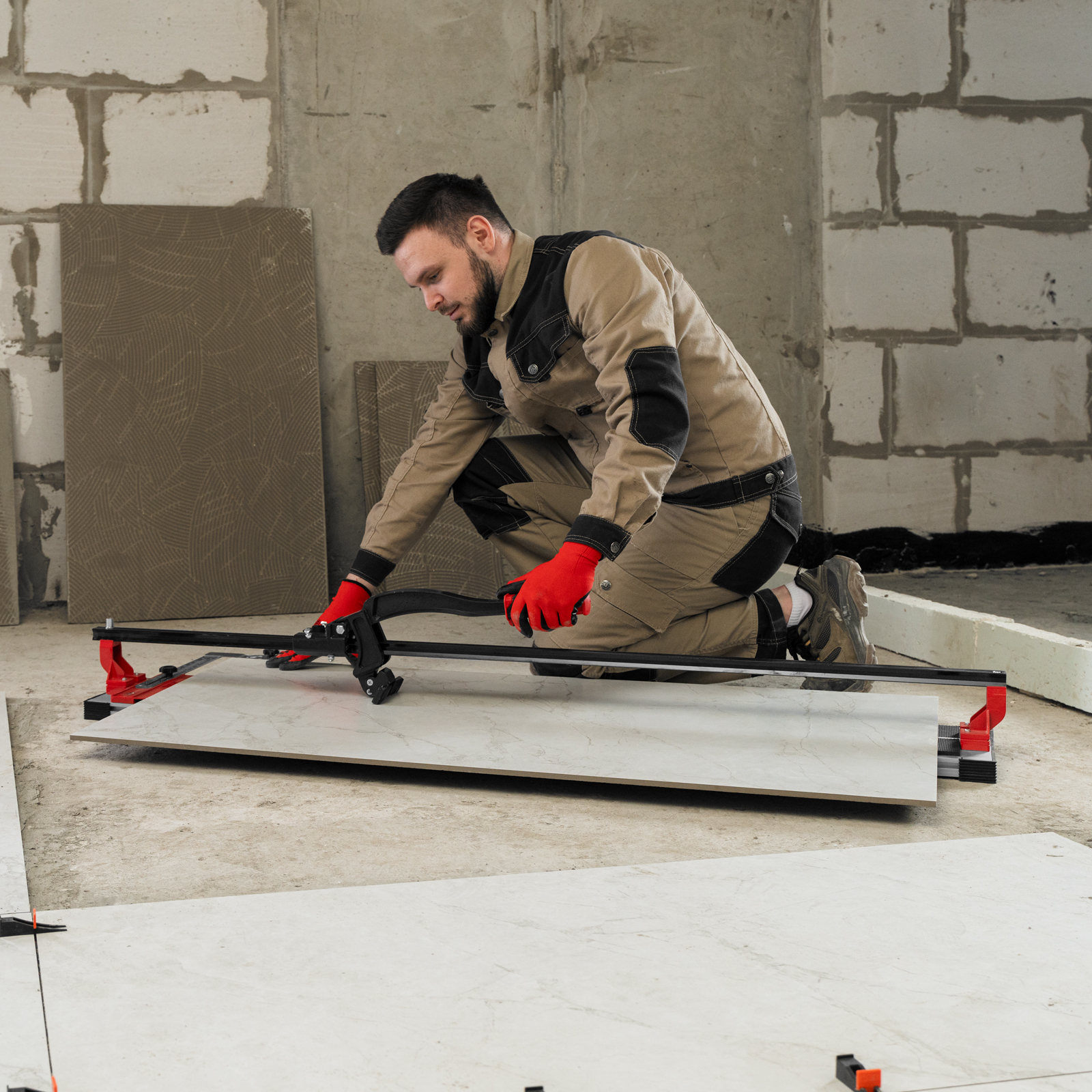 Плиткорез рельсовый 1200 мм MTX