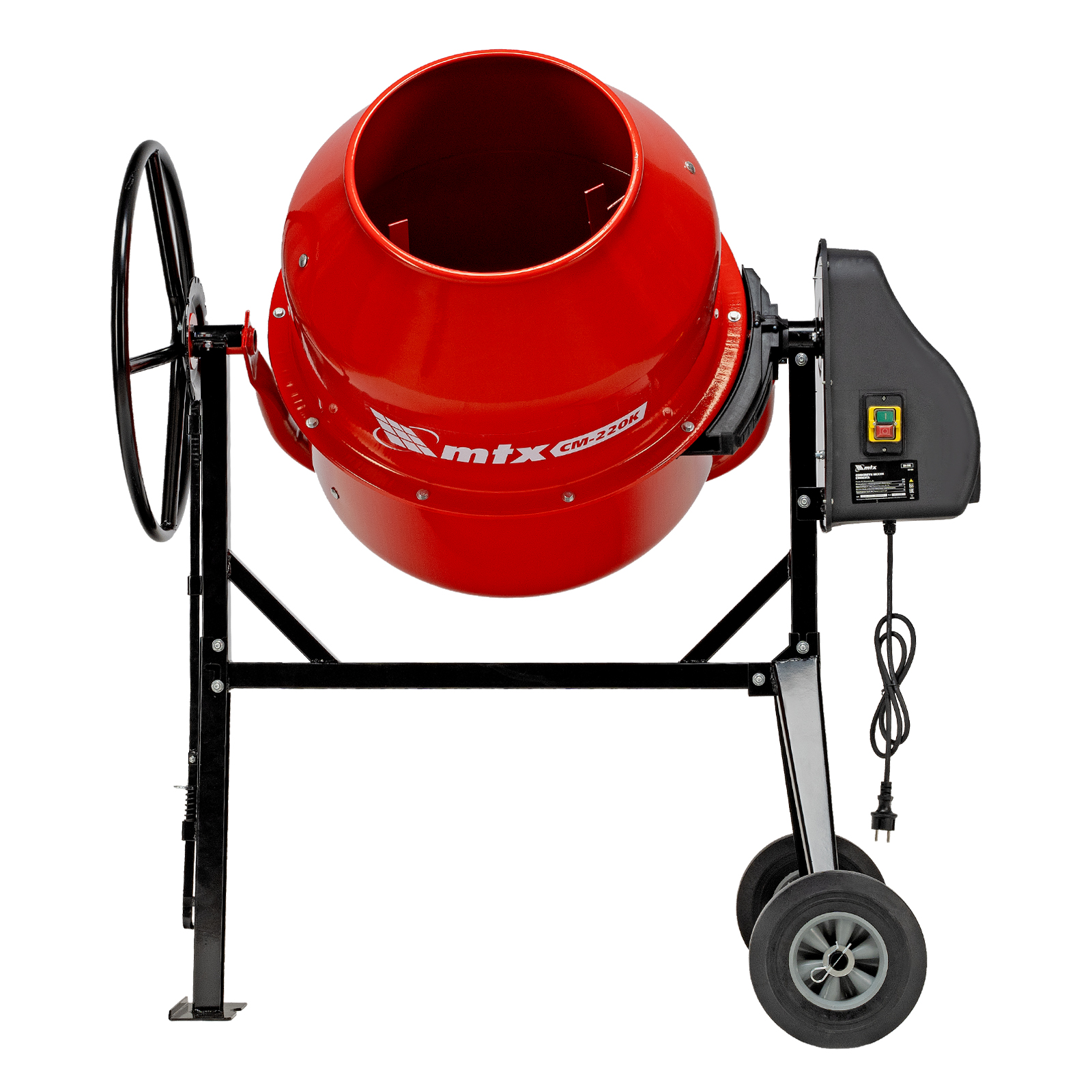 Бетоносмеситель СМ-220К, 220 л, мощность 850 Вт МТХ