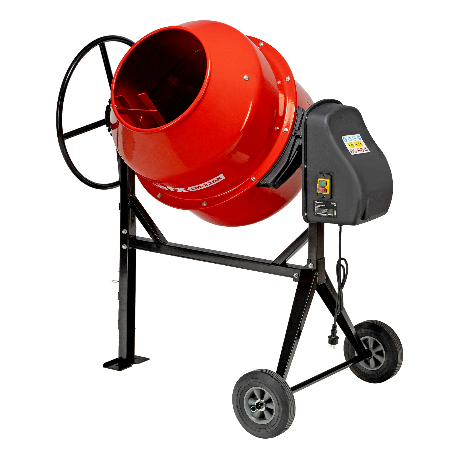 Бетоносмеситель СМ-220К, 220 л, мощность 850 Вт МТХ