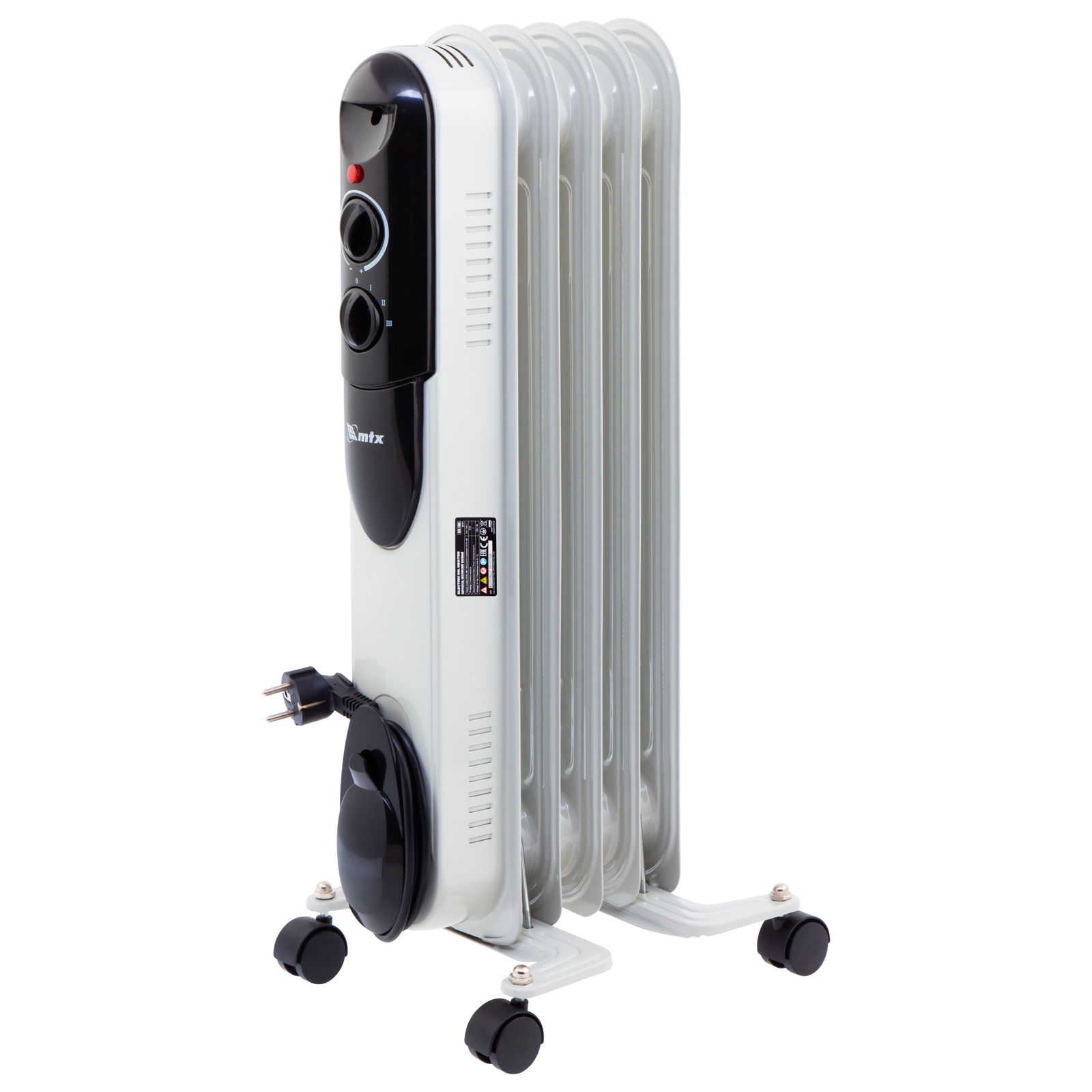 Масляный обогреватель MTX OCH-1000, 230 В, 1000 Вт MTX