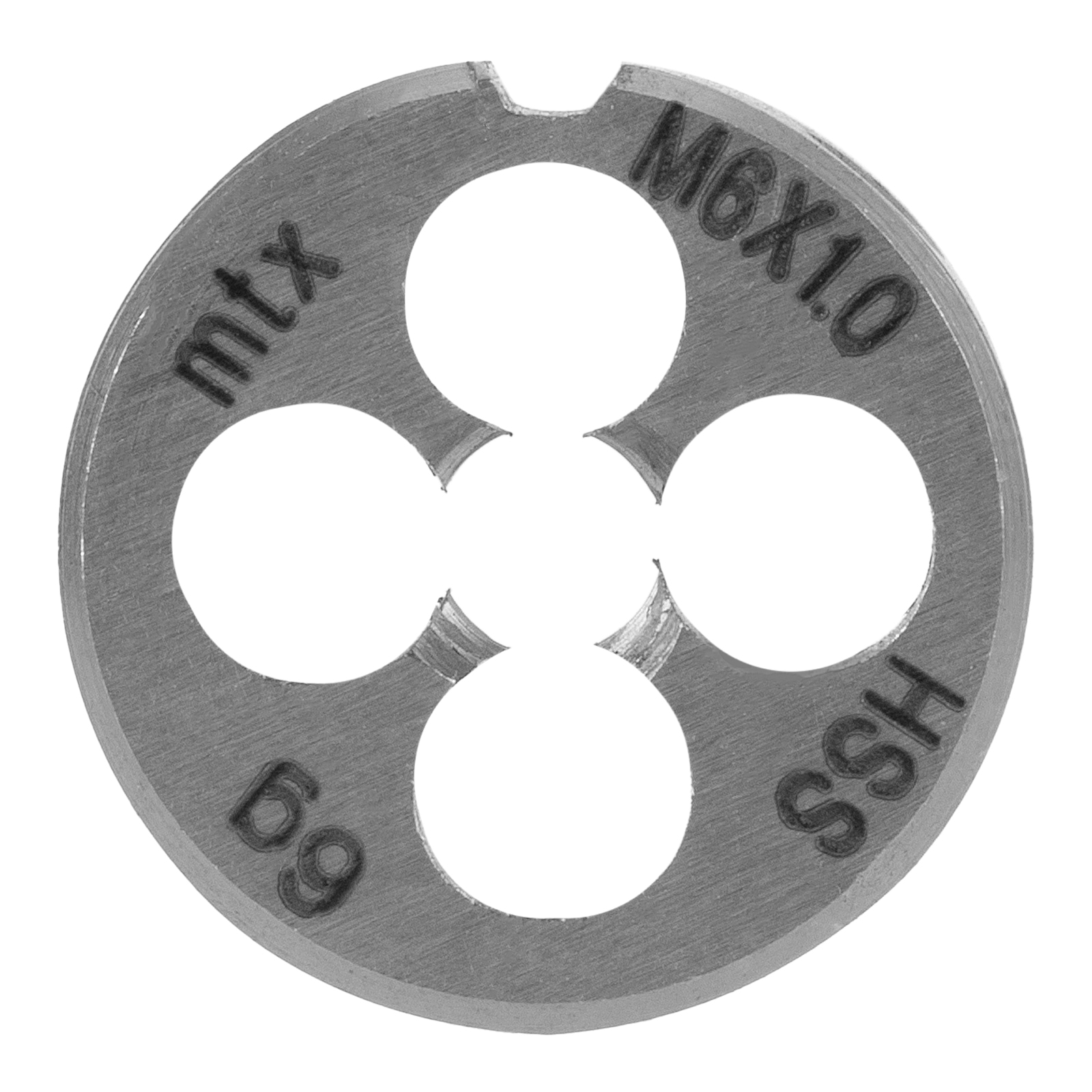 Плашка М6 х 1 мм, Р6М5 MTX
