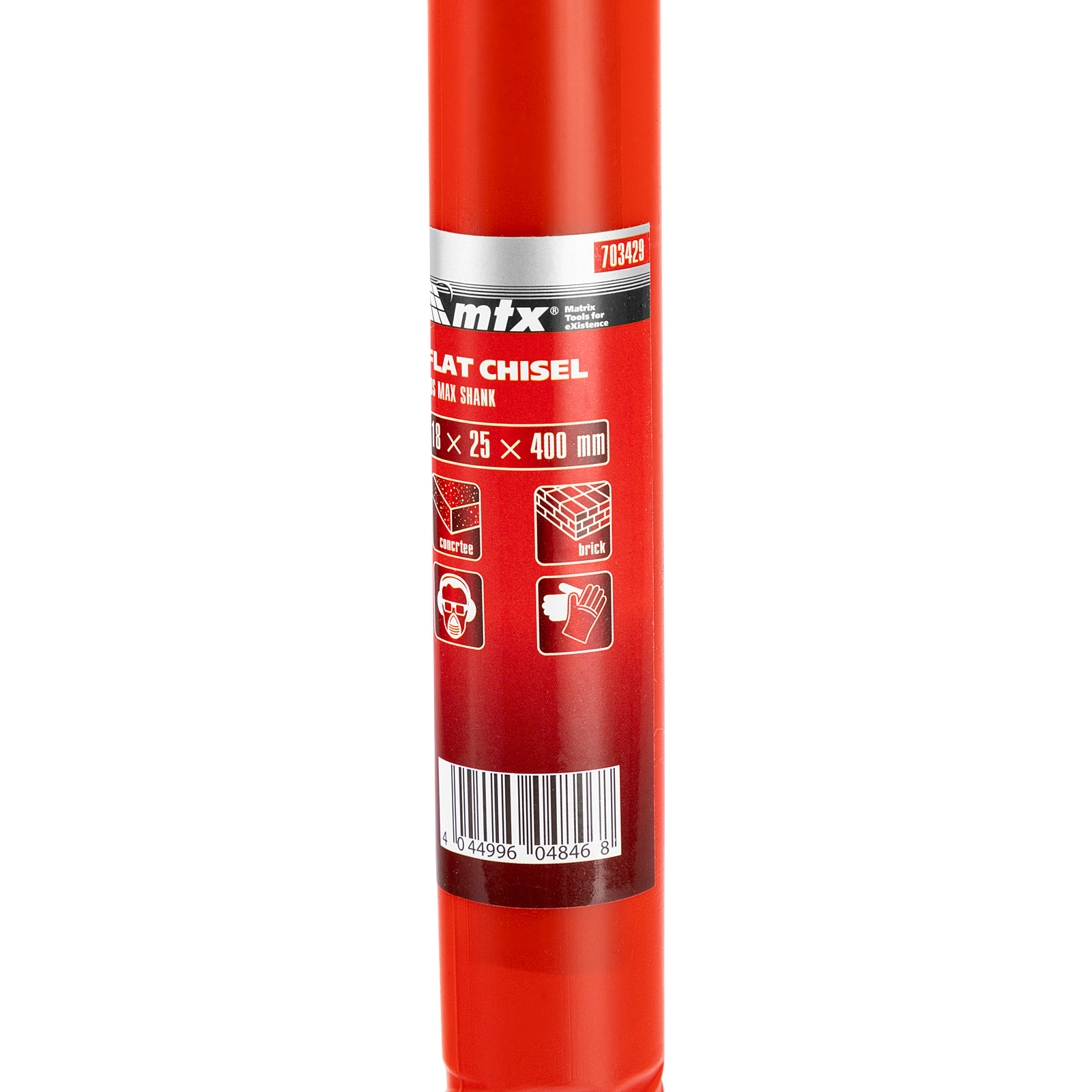 Зубило плоское, 18 х 25 х 400 мм, SDS Max MTX