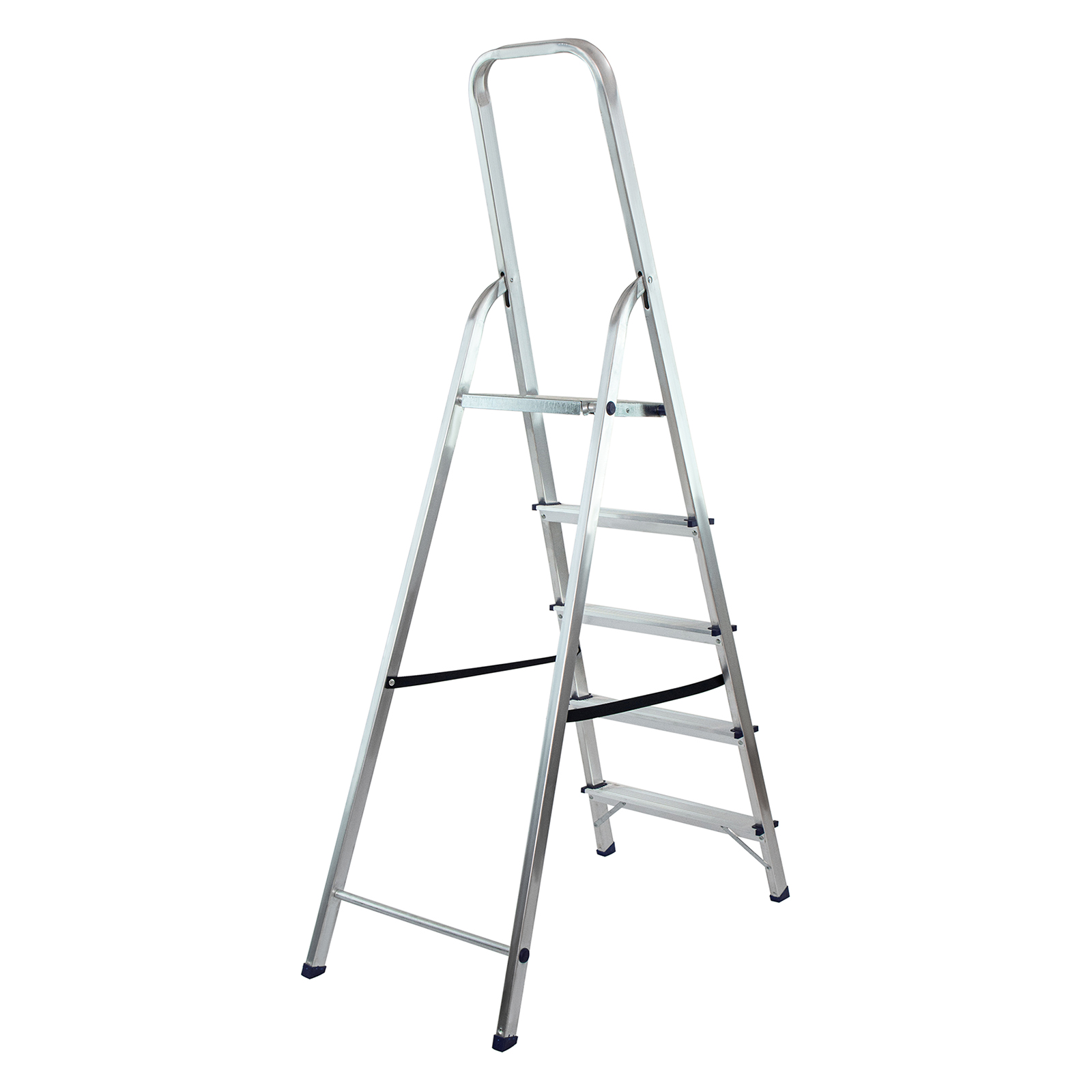 Стремянка усиленная, 5 ступеней, алюминиевая, MTX