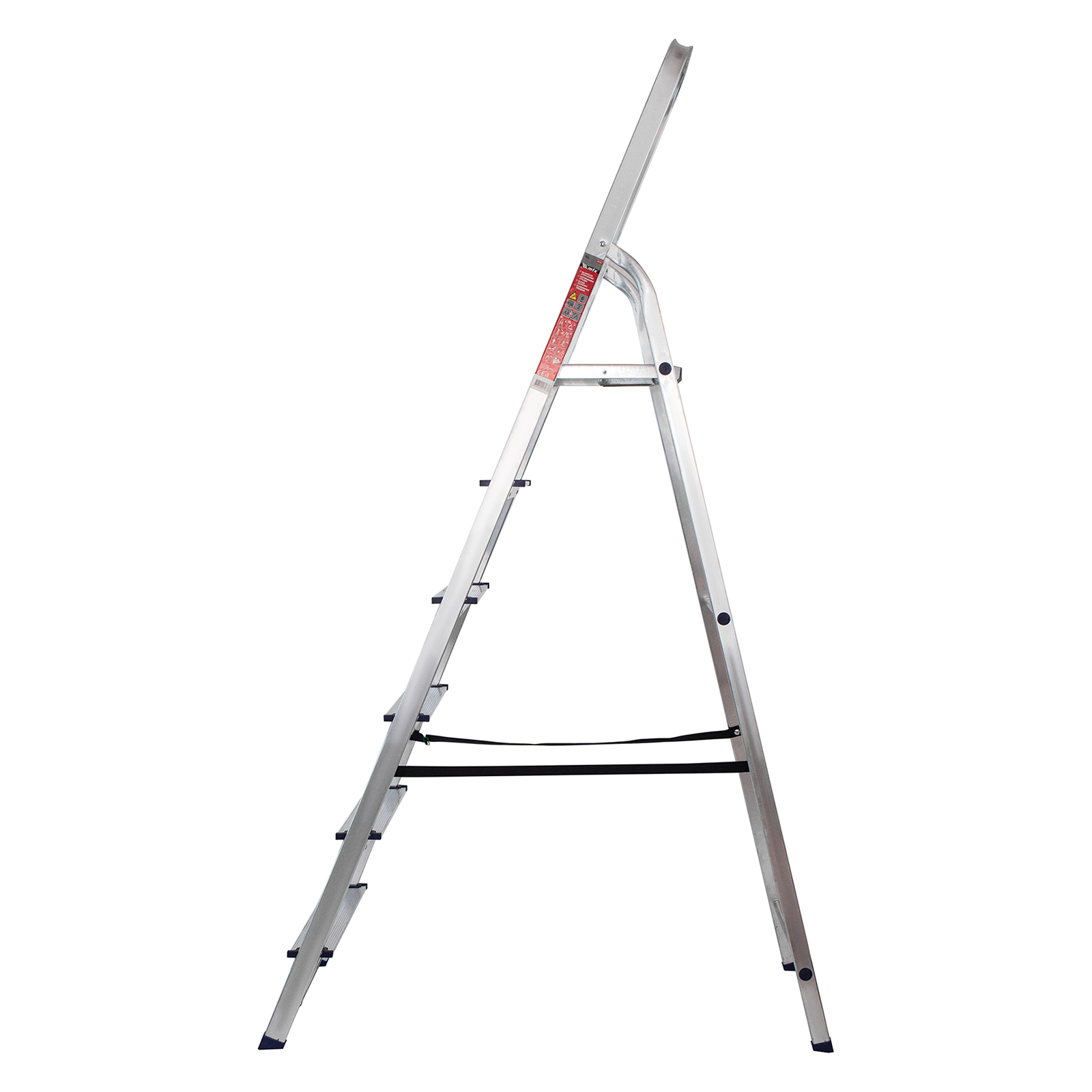 Стремянка усиленная, 6 ступеней, алюминиевая, MTX