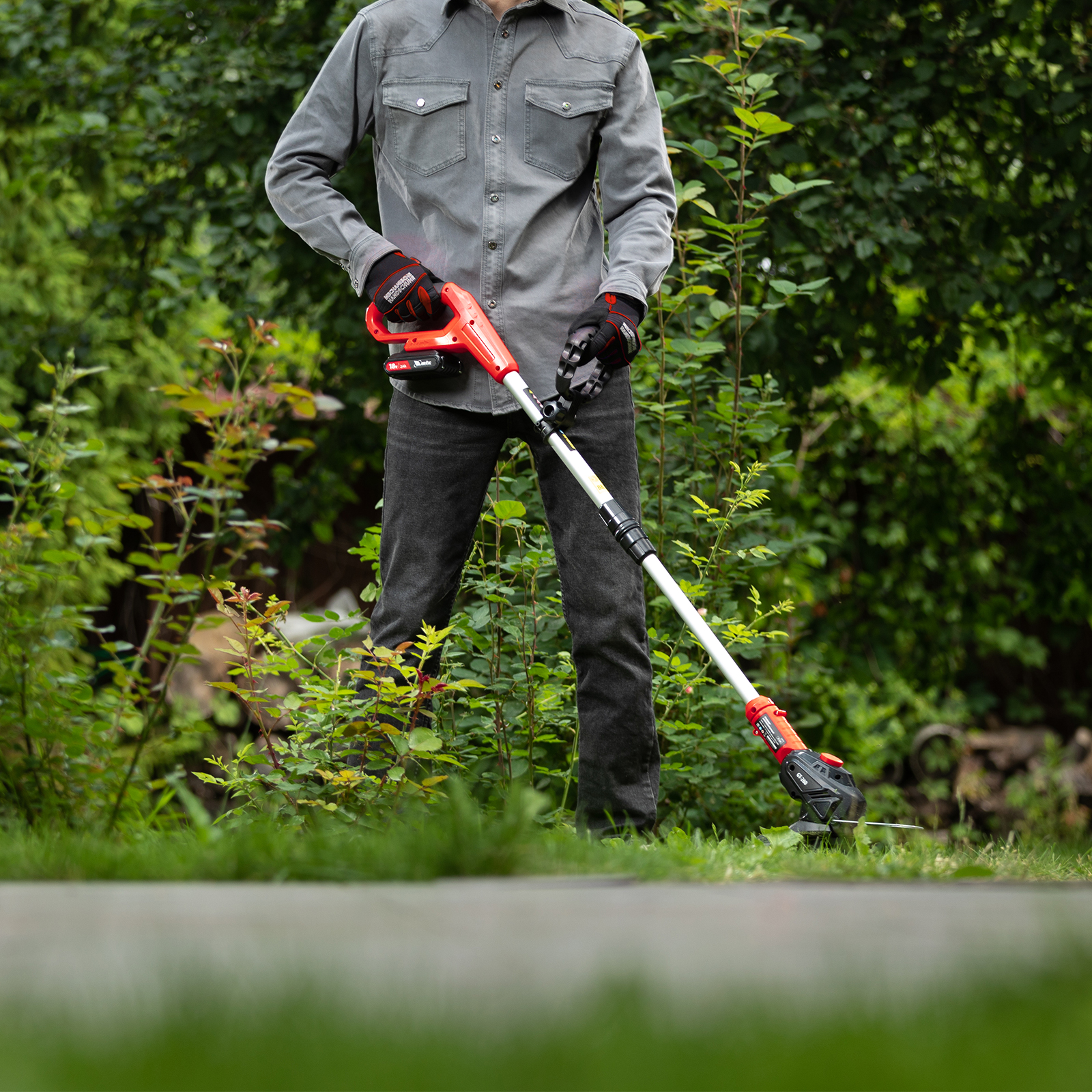 Триммер аккумуляторный GT-260, Li-Ion, 18 В, 1 акк. MTX