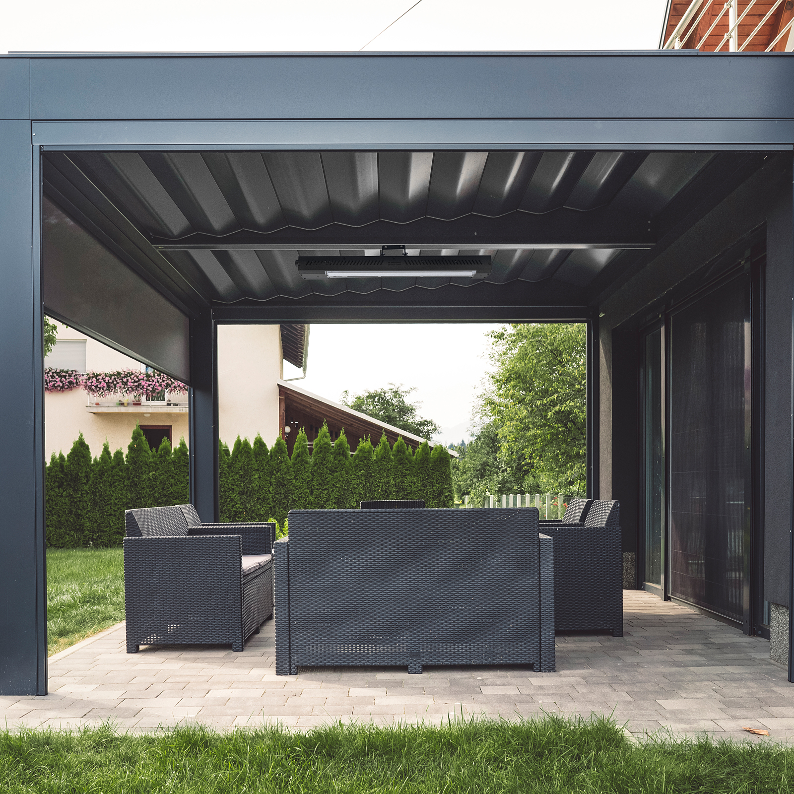 Инфракрасный обогреватель КМИ-2000, 230В, 2000 Вт, плавная регулировка мощности MTX