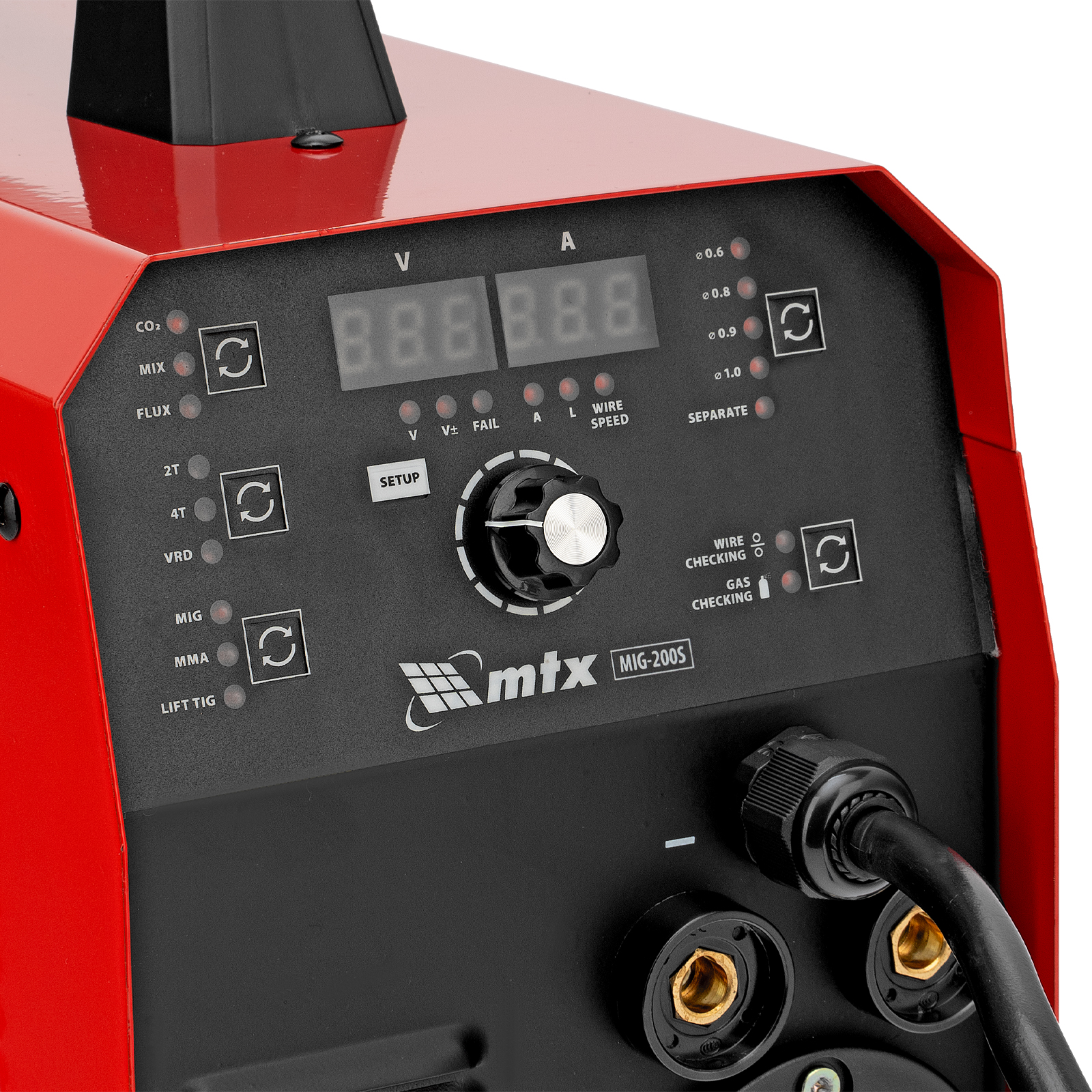 Аппарат инвертор. полуавтомат. cварки MIG-200S, 200A, ПВ 60%, катушка 5 кг MTX