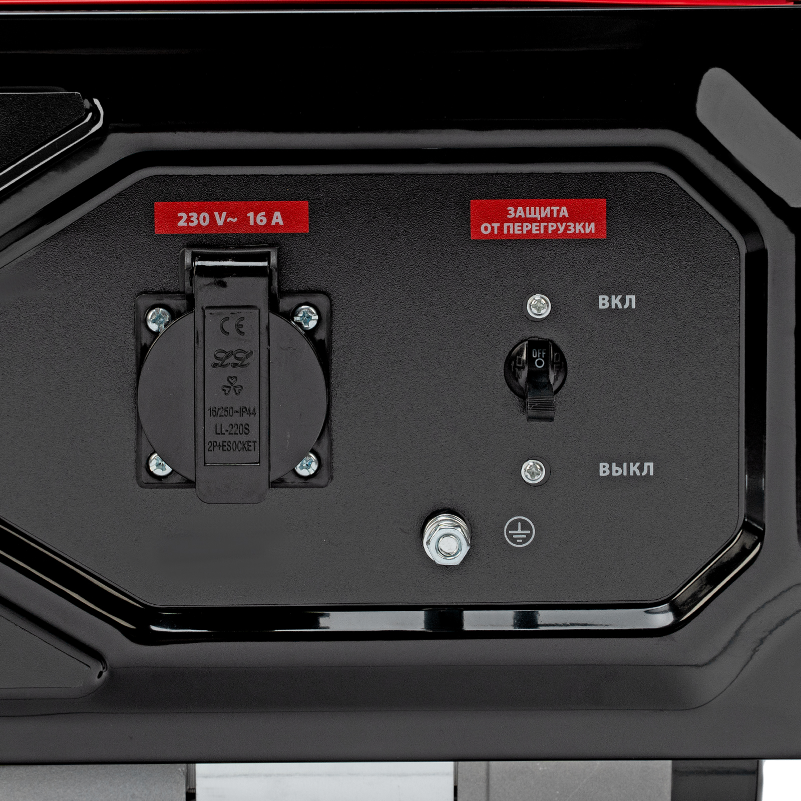 Генератор бензиновый RS-3000, 2,2 кВт, 230В, ручной стартер MTX