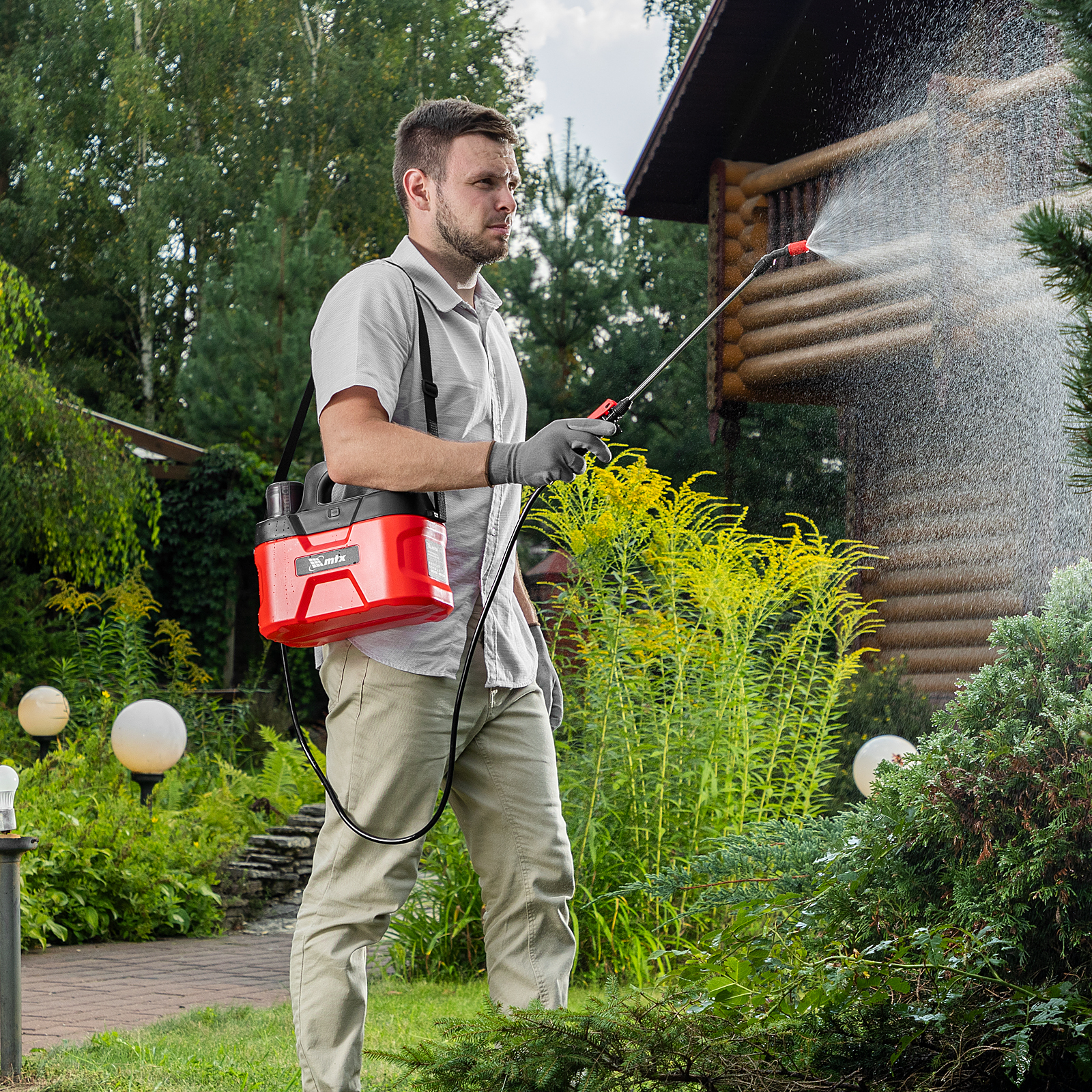 Опрыскиватель аккумуляторный M-5LI, 5 л, 3,7 В, 2,5 Ач MTX