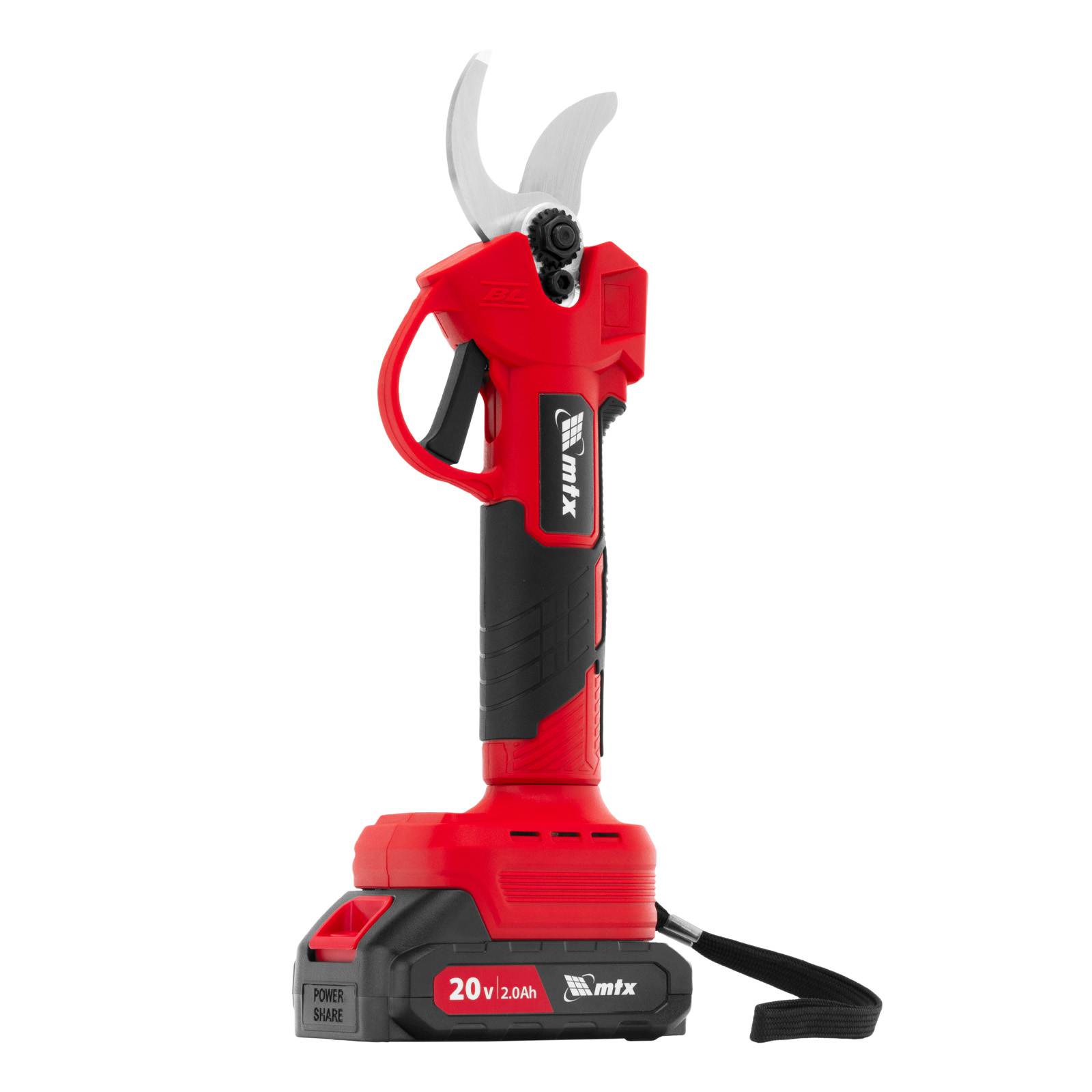 Секатор аккумуляторный, бесщет., BP-25, Li-Ion, 20 В MTX