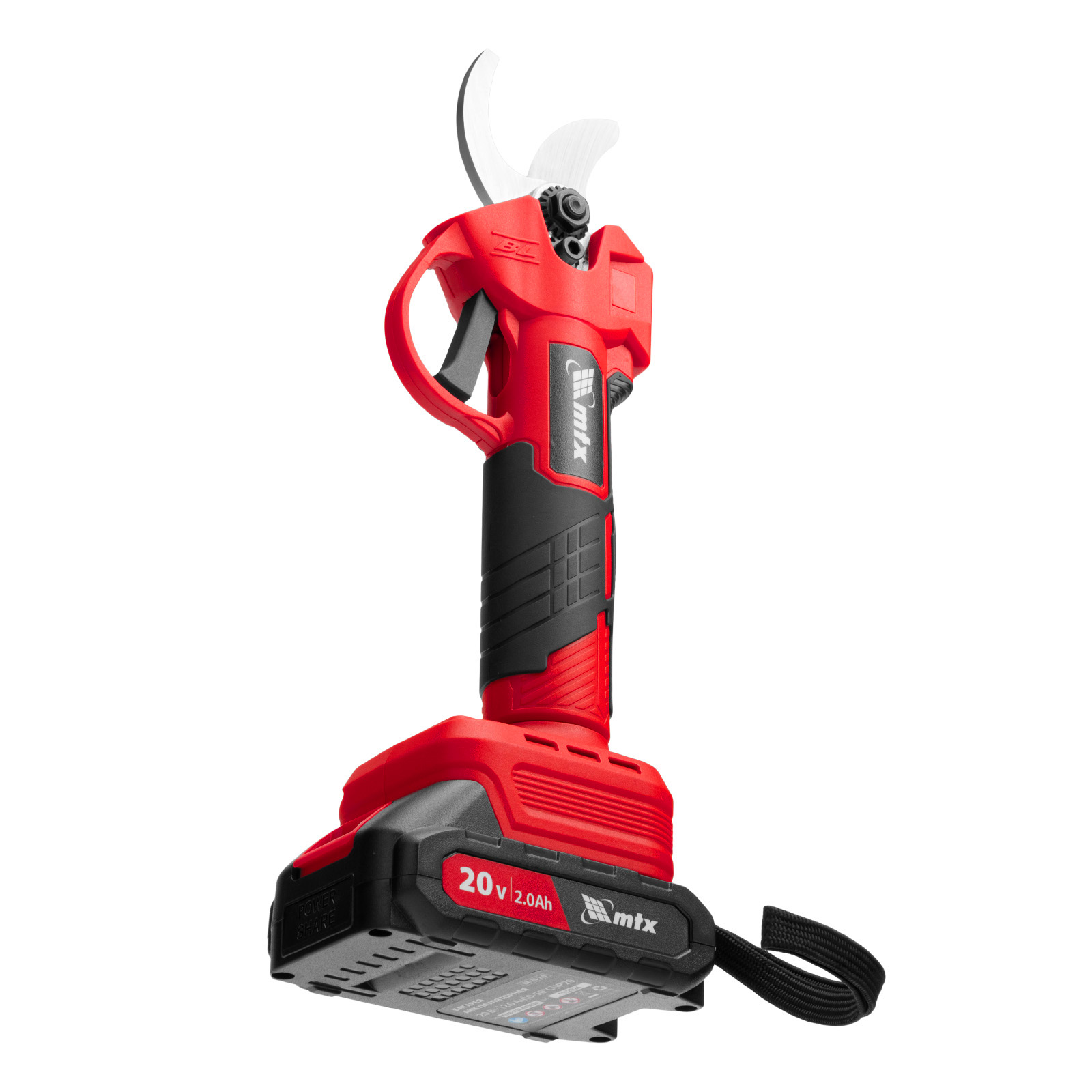 Секатор аккумуляторный, бесщет., BP-25, Li-Ion, 20 В MTX