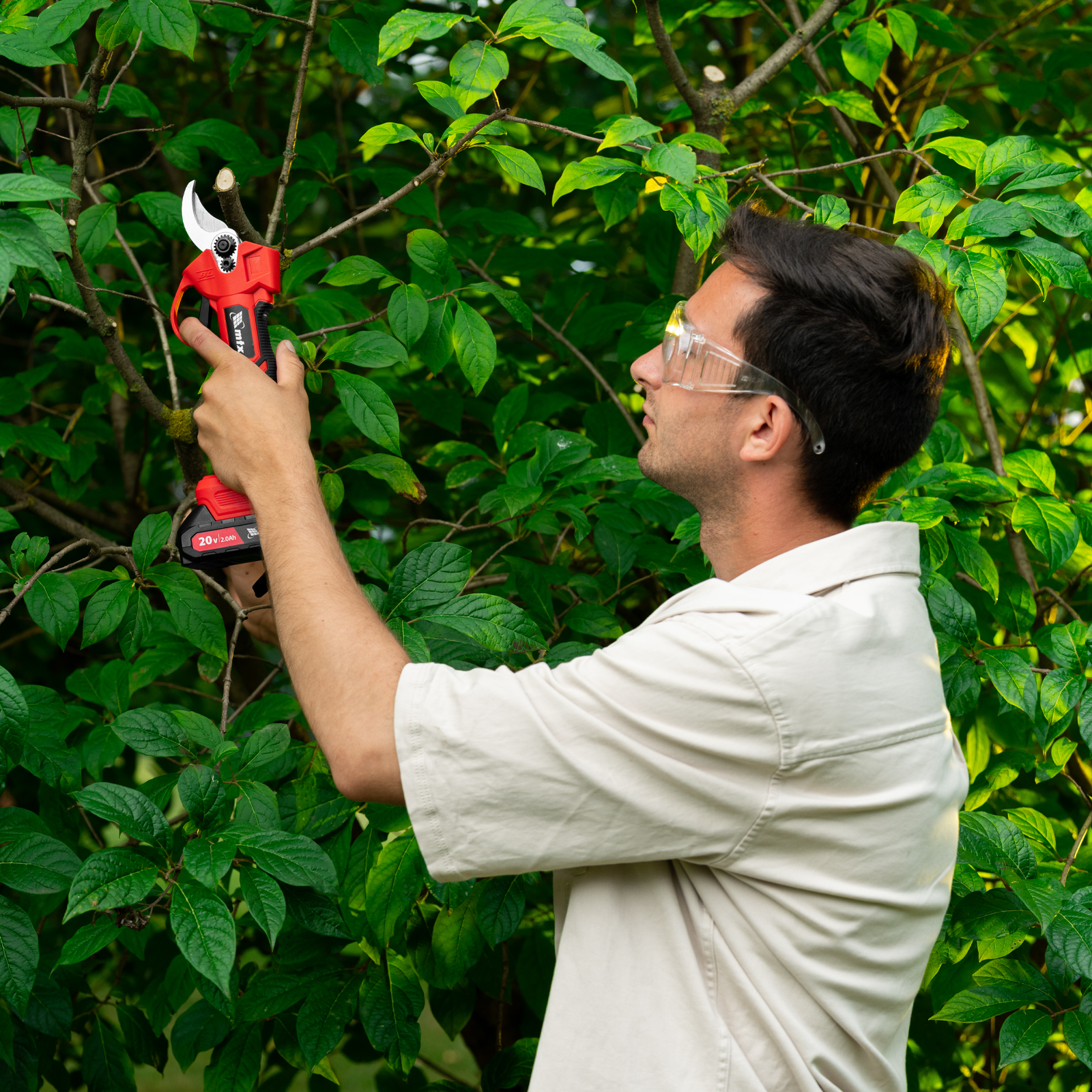 Секатор аккумуляторный, бесщет., BP-25, Li-Ion, 20 В MTX