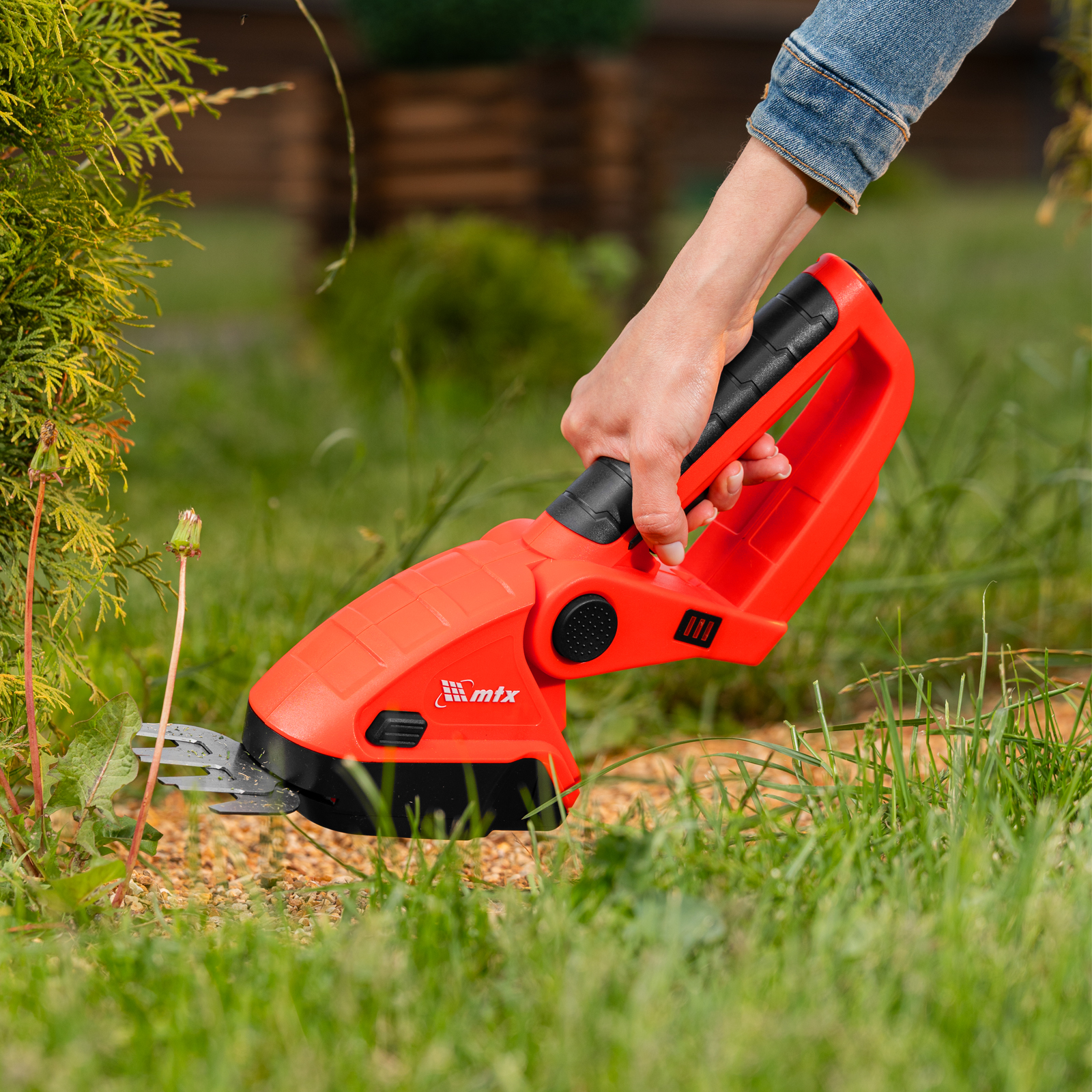 Ножницы-кусторез аккумуляторные GSM-3, Li-Ion, 3,6 В MTX