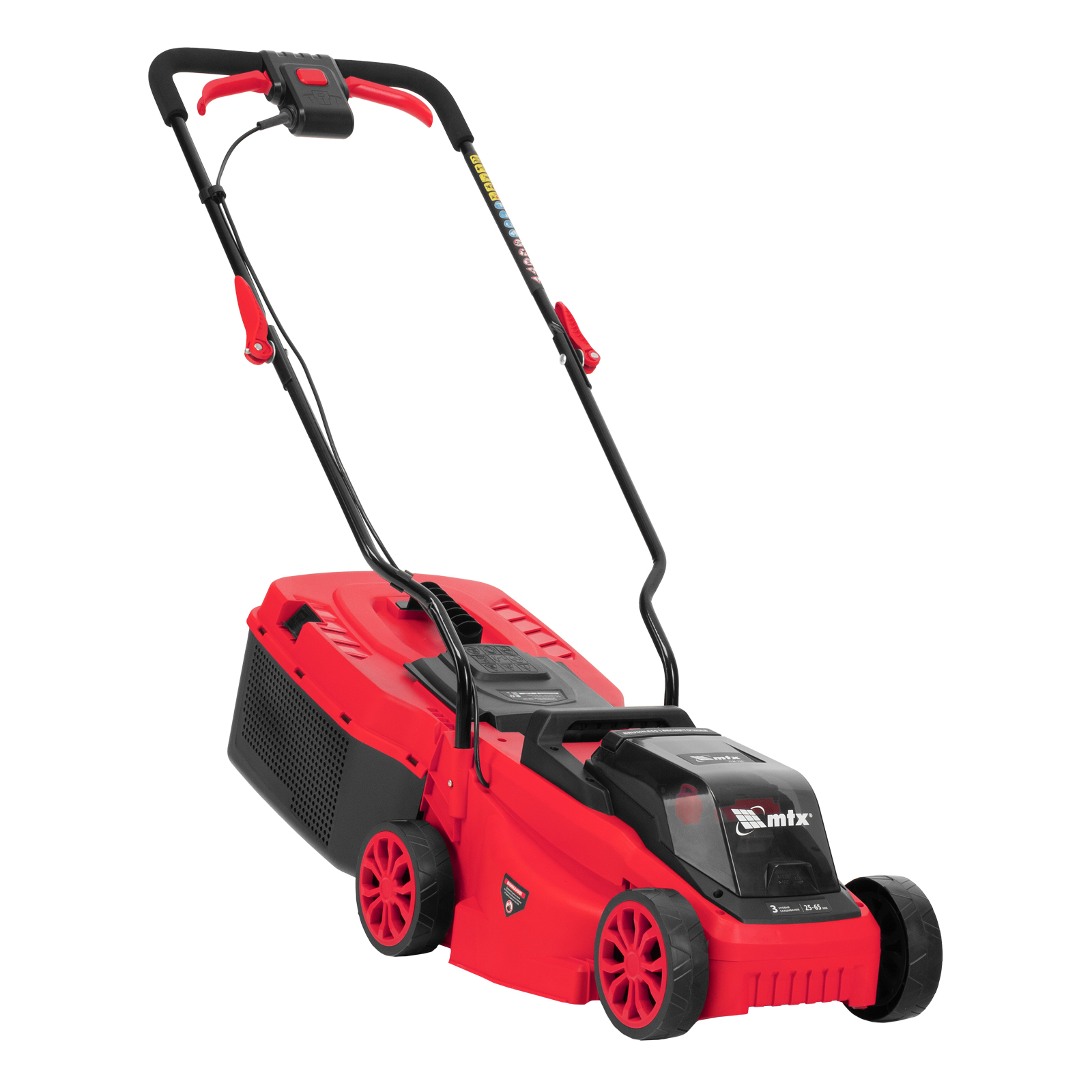 Газонокосилка аккумуляторная бесщеточная CLM-320, 320 мм, травосб. 30 л, Li-Ion, 20 В MTX