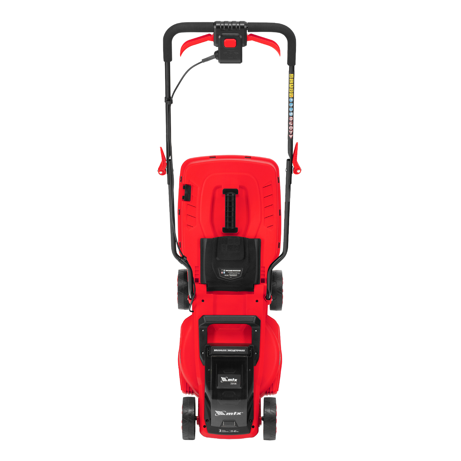 Газонокосилка аккумуляторная бесщеточная CLM-320, 320 мм, травосб. 30 л, Li-Ion, 20 В MTX