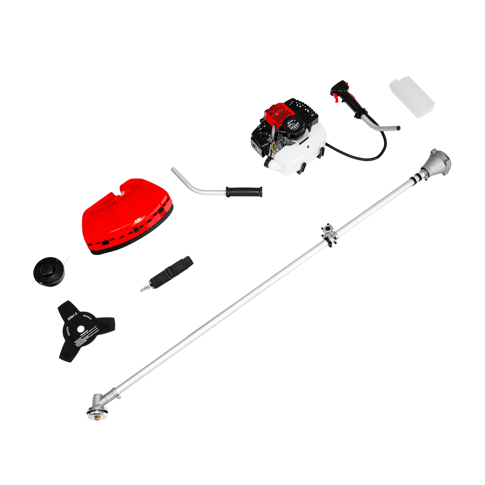 Триммер бензиновый MT-43, 43 см³, неразъемная штанга, состоит из 2 частей MTX