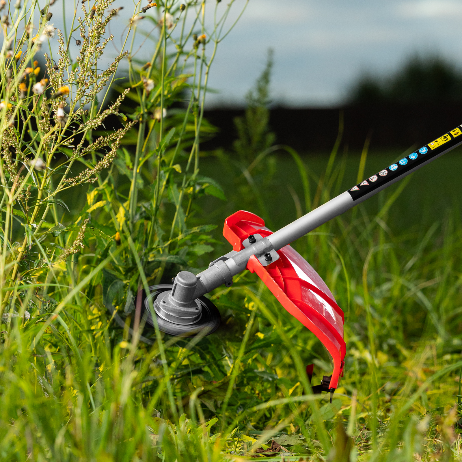 Триммер бензиновый MT-43S, 43 см³, разъемная штанга, состоит из 2 частей MTX