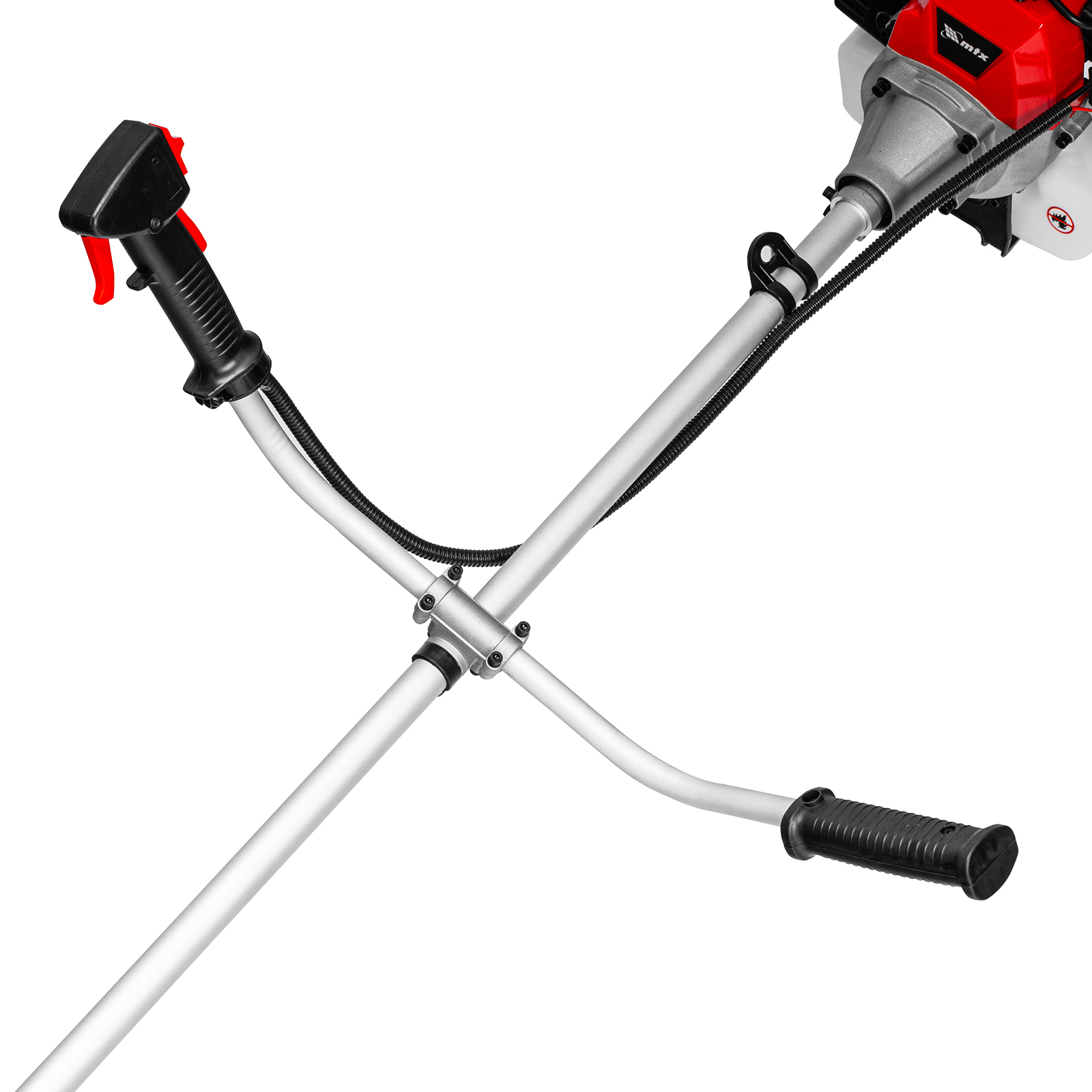 Триммер бензиновый MT-52, 52 см³, неразъемная штанга, состоит из 2 частей MTX