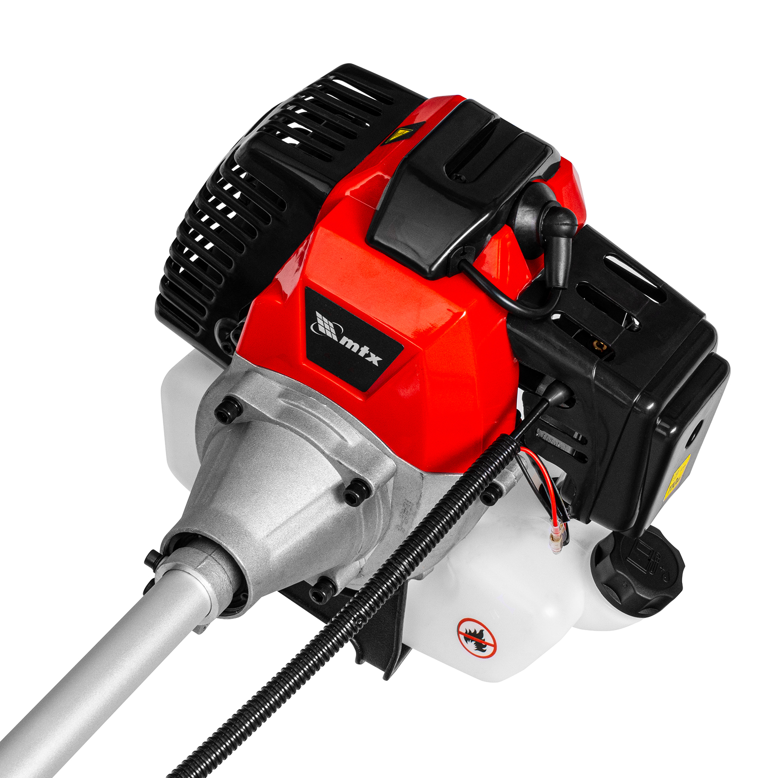 Триммер бензиновый MT-52, 52 см³, неразъемная штанга, состоит из 2 частей MTX