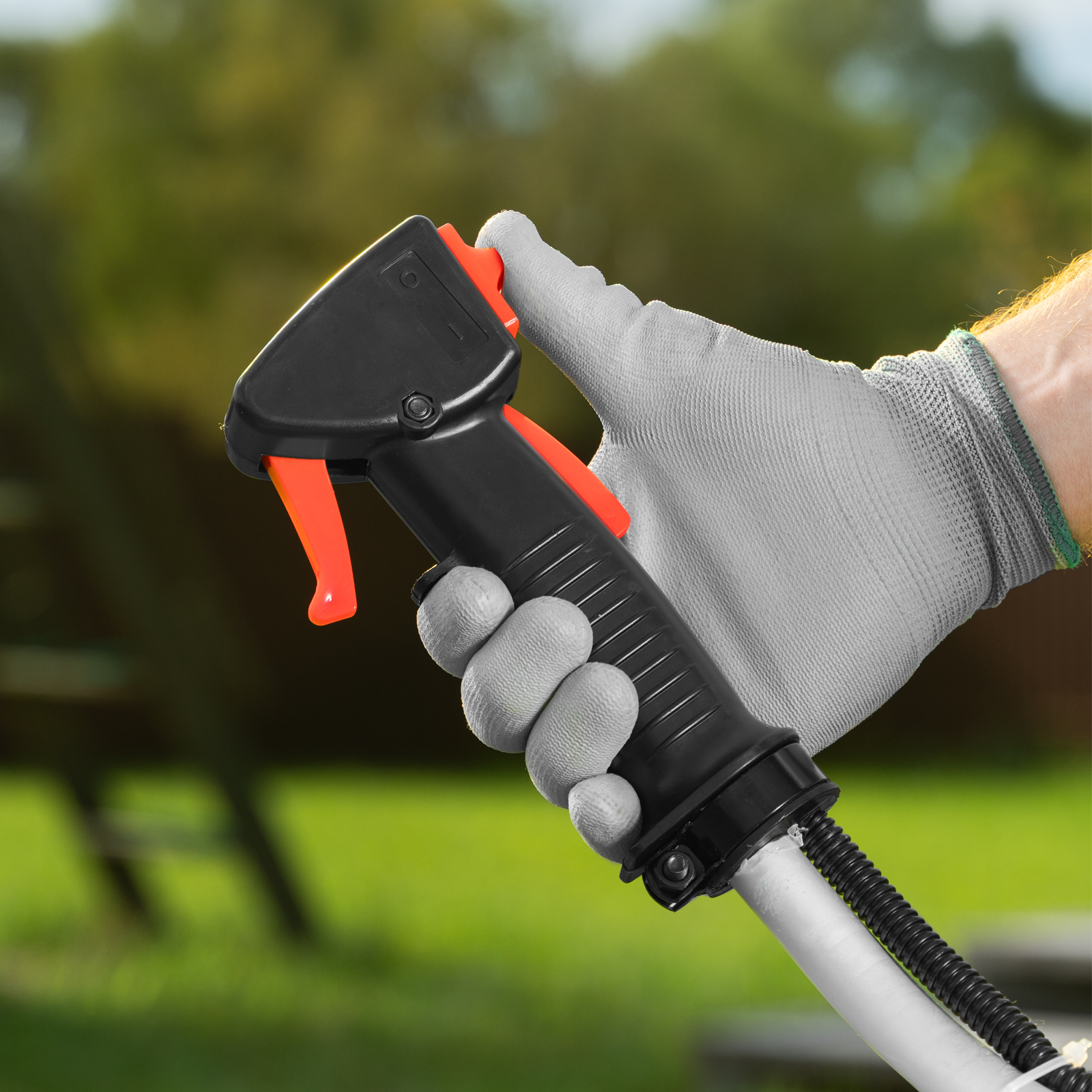 Триммер бензиновый MT-52S, 52 см³, разъемная штанга, состоит из 2 частей MTX