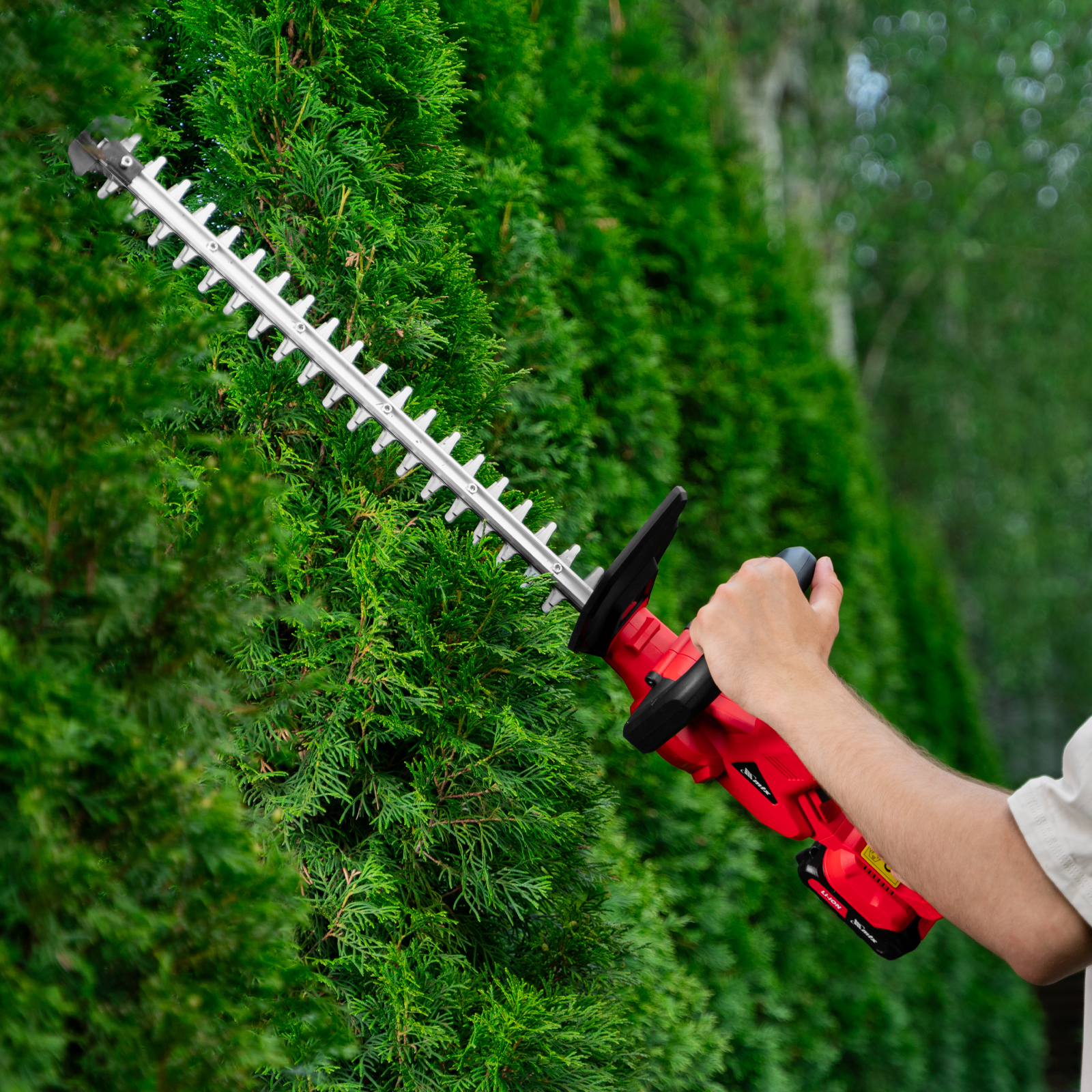 Кусторез аккумуляторный HT-510, нож 510 мм, Li-Ion, 20 В MTX