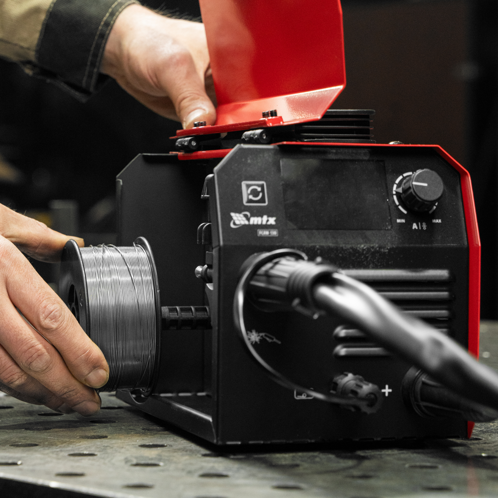 Аппарат инвертор. полуавтомат. cварки FCAW-130, 130 А, ПВ 60%// MTX