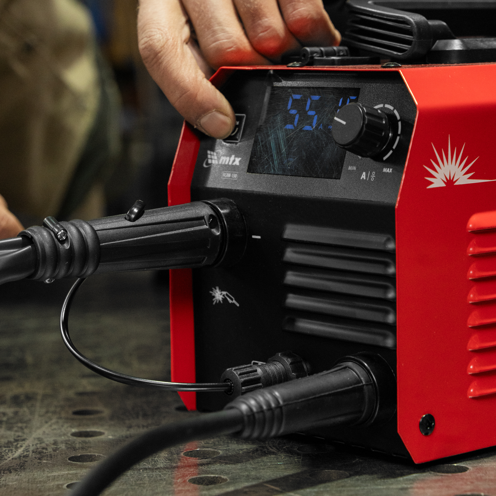 Аппарат инвертор. полуавтомат. cварки FCAW-130, 130 А, ПВ 60%// MTX