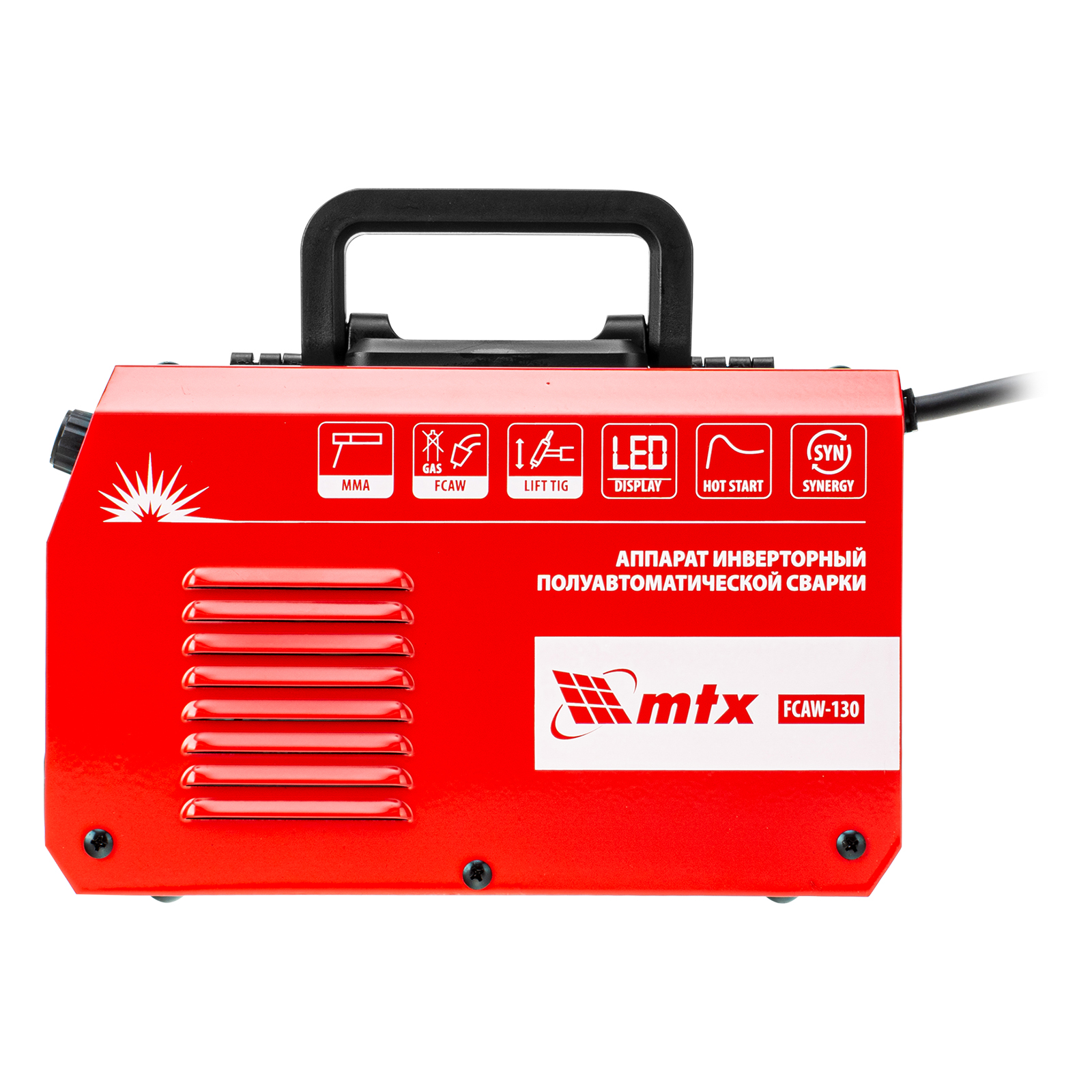 Аппарат инвертор. полуавтомат. cварки FCAW-130, 130 А, ПВ 60%// MTX