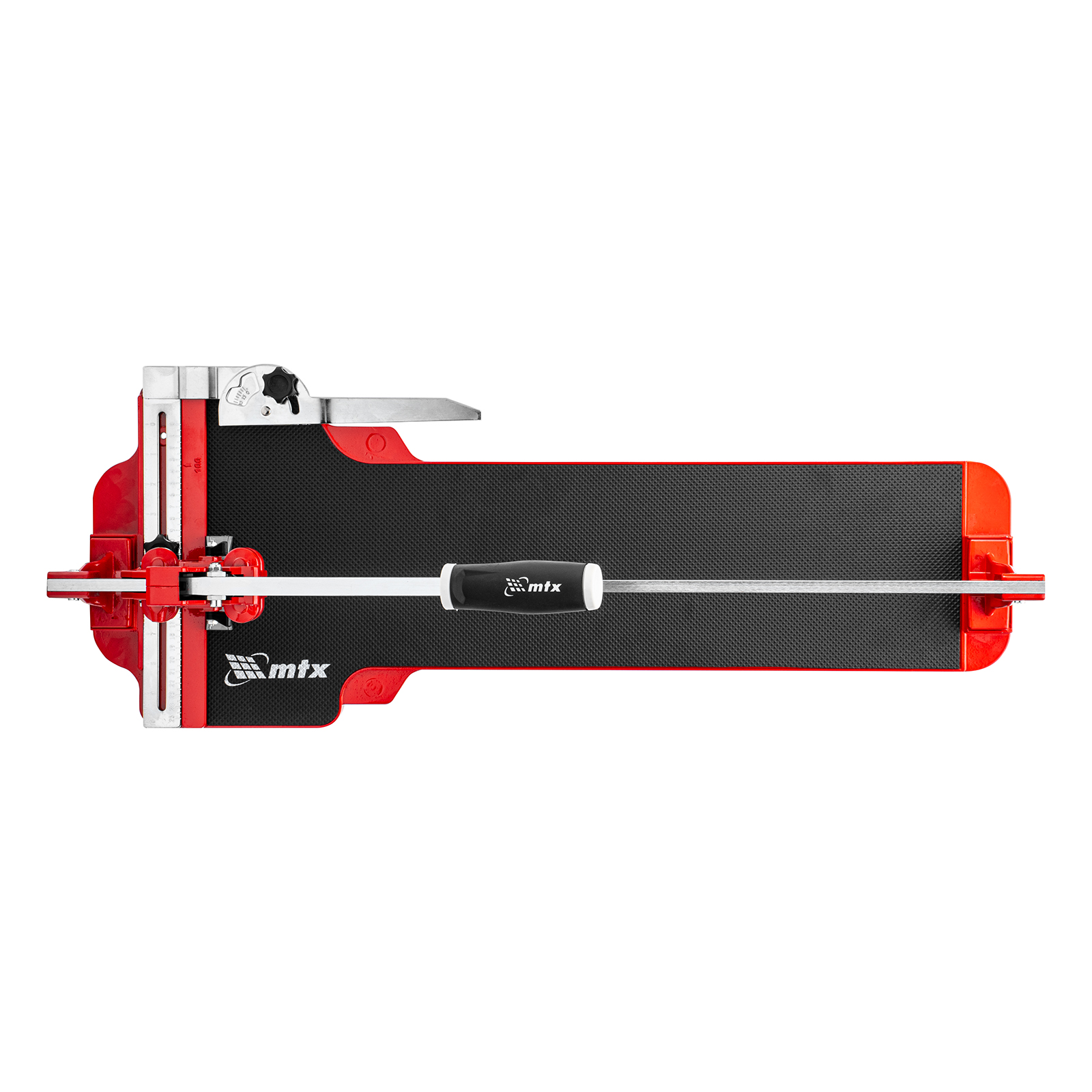 Плиткорез ручной монорельсовый 600 х 14 мм, ходовая каретка,9/4 рег. подшипников, литая станина// MTX