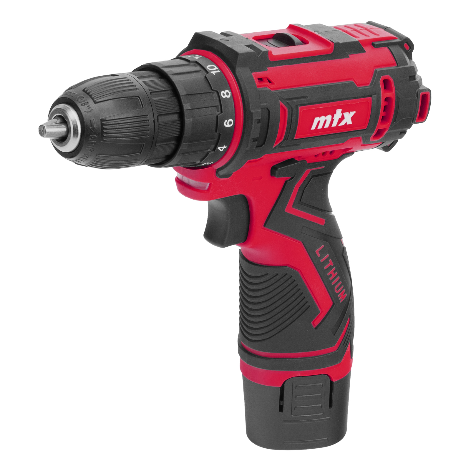 Дрель-шуруповерт аккумуляторная CDS-12, Li-Ion, 12 В// MTX