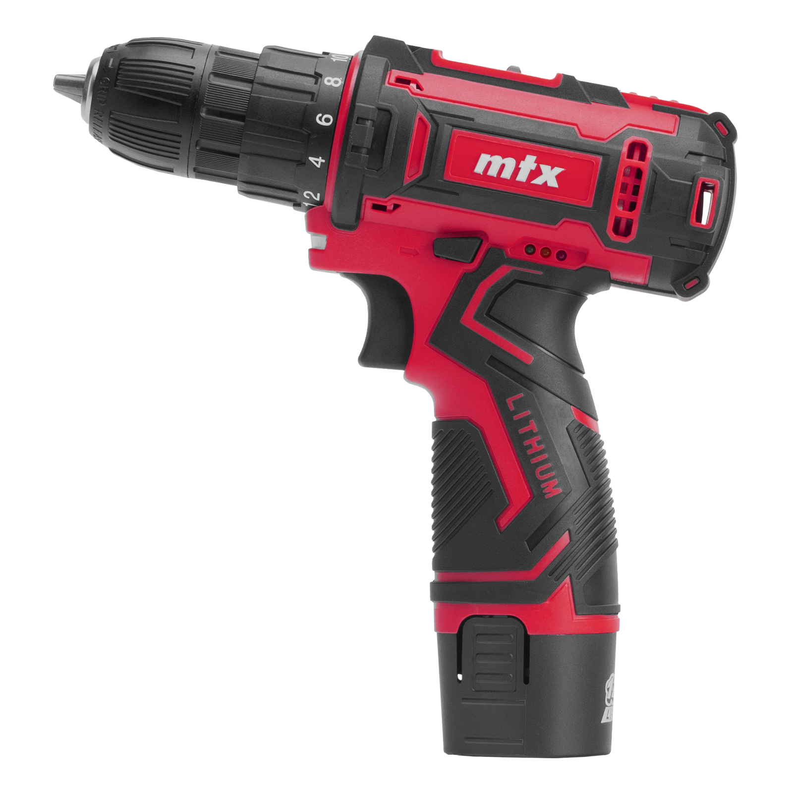 Дрель-шуруповерт аккумуляторная CDS-12, Li-Ion, 12 В// MTX