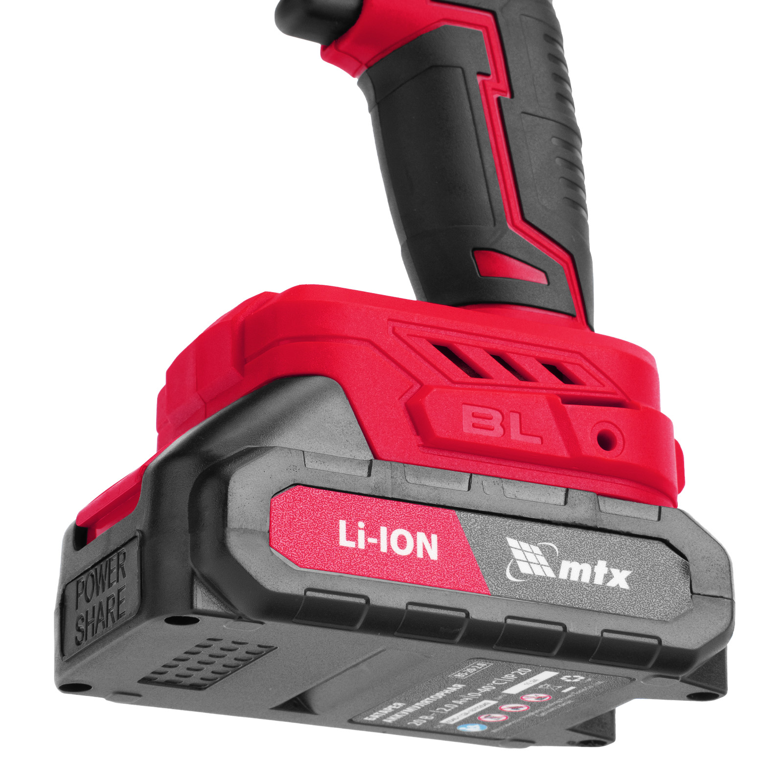 Дрель-шуруповерт аккумуляторная бесщет. CDS-BL-20, Li-Ion, 20 В// MTX