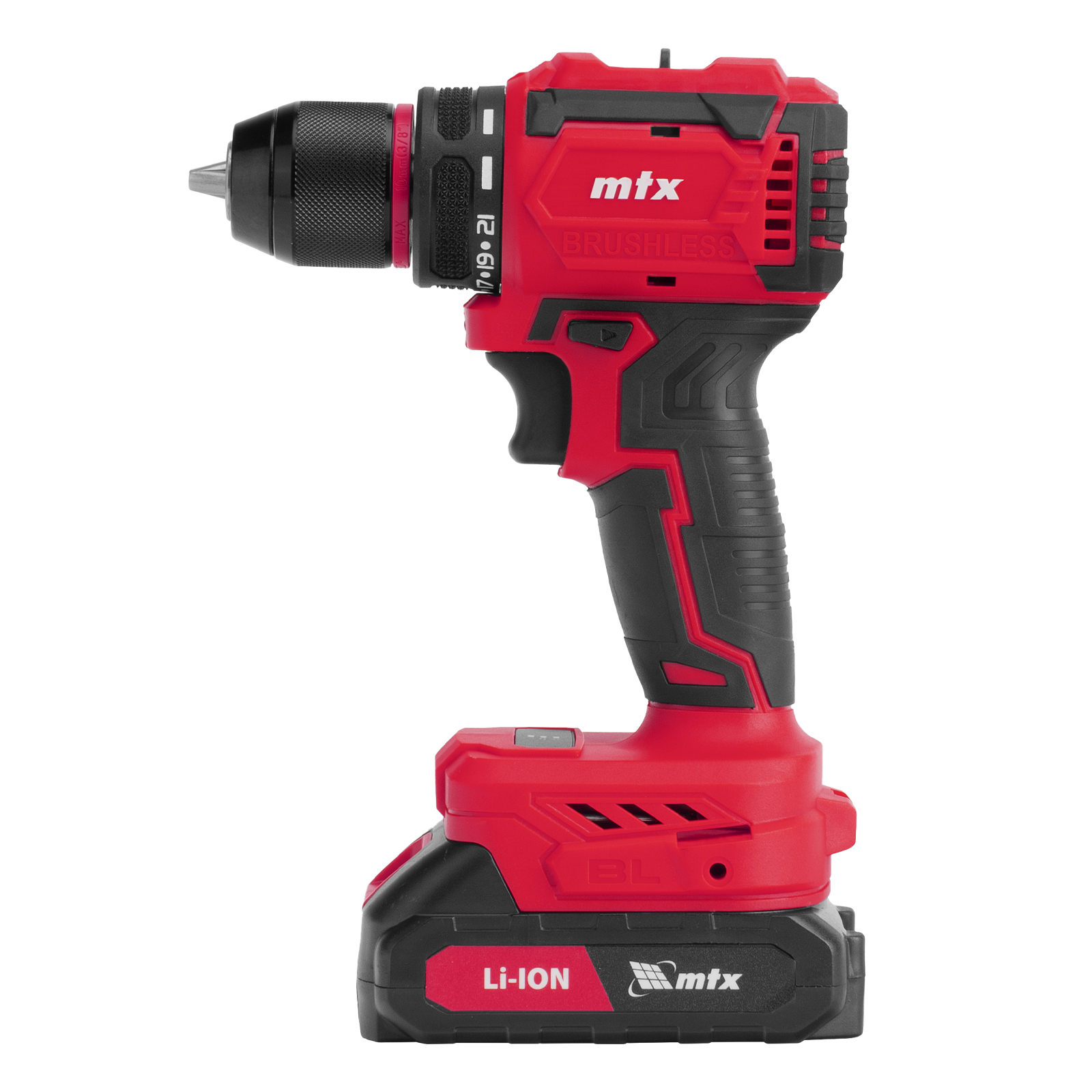 Дрель-шуруповерт аккумуляторная бесщет. CDS-BL-20, Li-Ion, 20 В// MTX