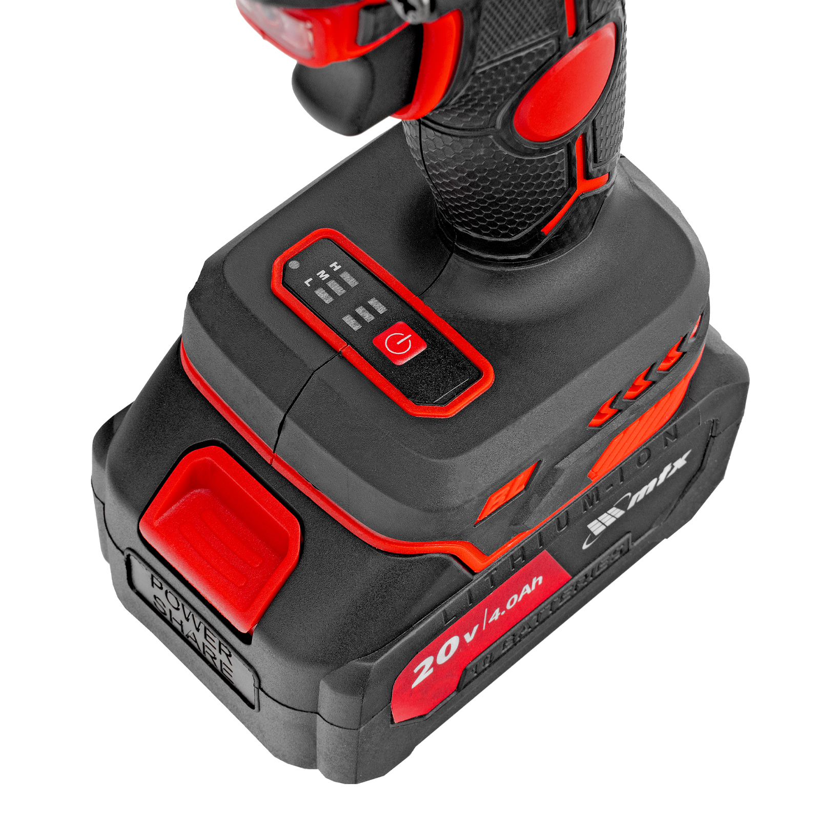 Гайковерт ударный аккумуляторный бесщет. CIWU-BL-20-600, Li-Ion, 20 В// MTX