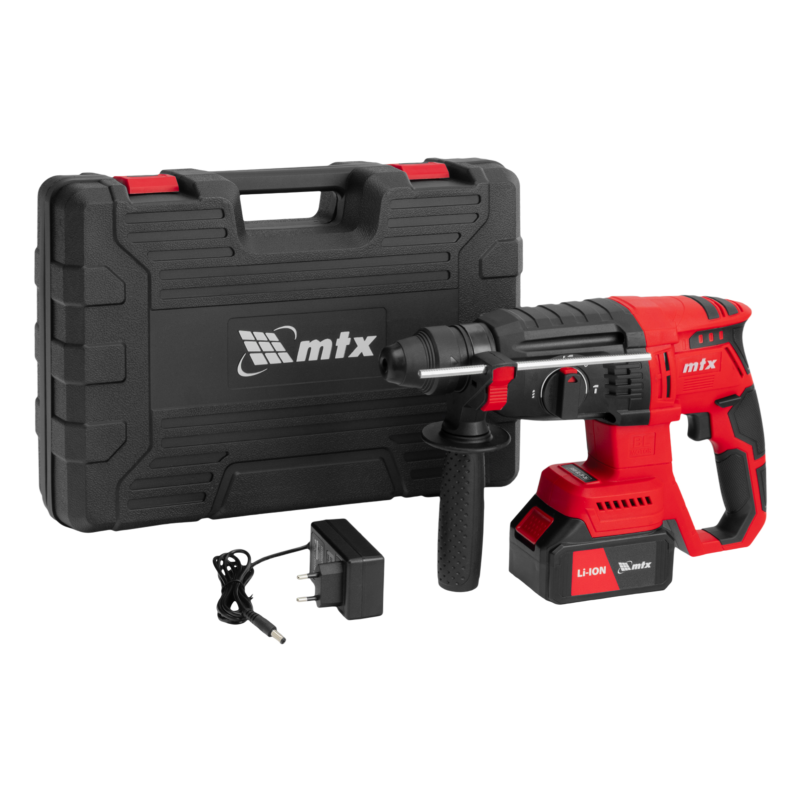 Перфоратор аккумуляторный бесщет. RHB-BL-20-26, 3 Дж, Li-Ion, 20 В// MTX