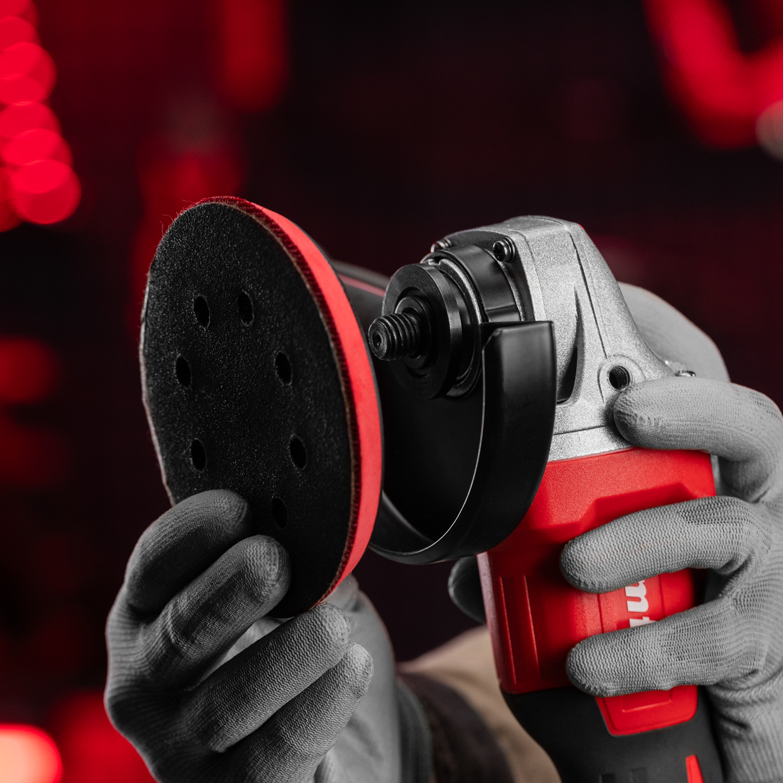 Машина шлифовальная угловая аккумуляторная бесщет. AGB-BL-20-125, Li-Ion, 20 В// MTX