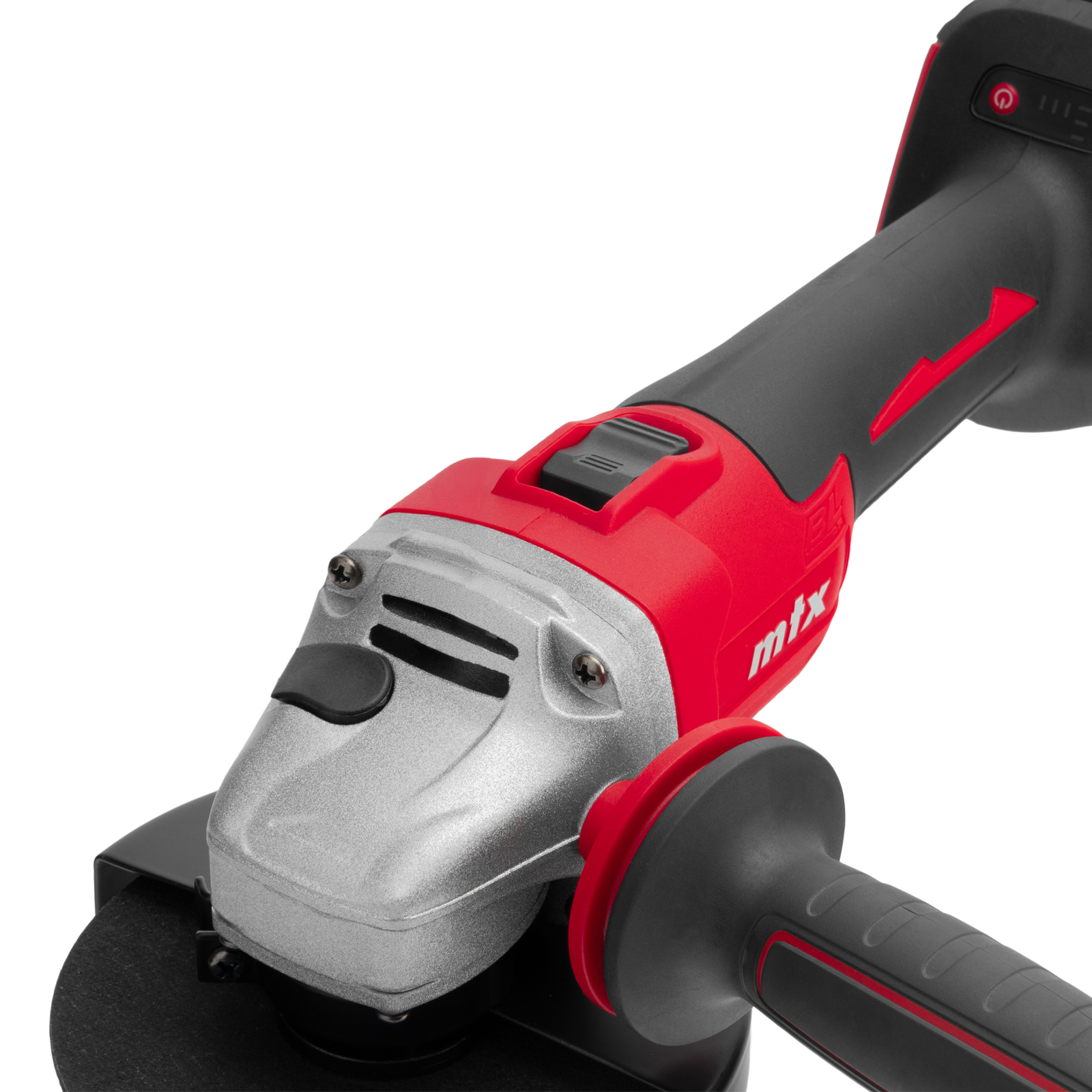 Машина шлифовальная угловая аккумуляторная бесщет. AGB-BL-20-125, Li-Ion, 20 В// MTX