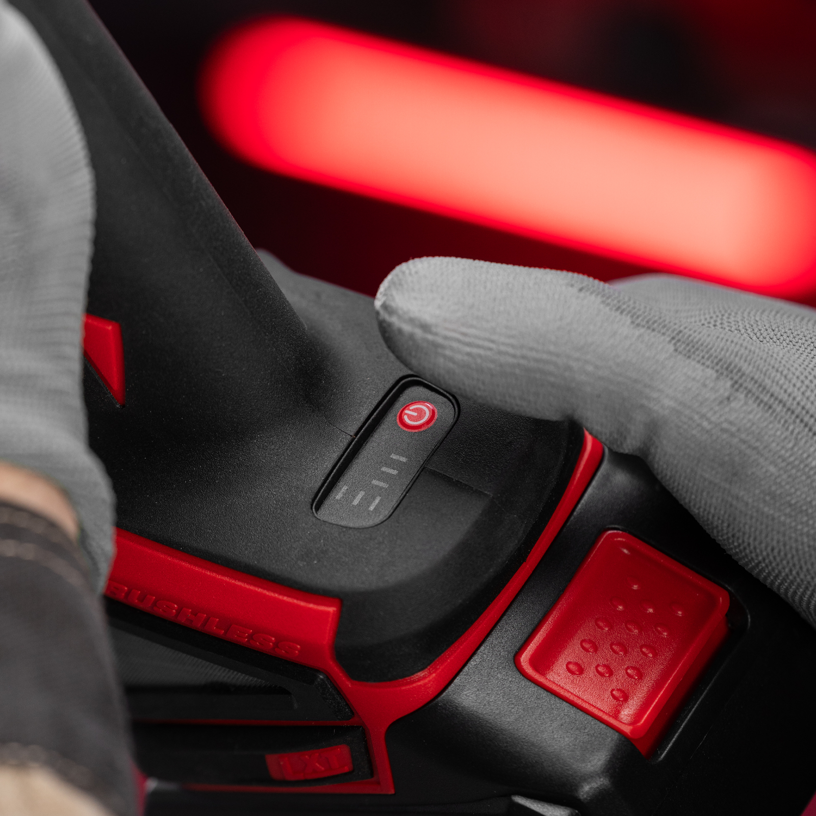 Машина шлифовальная угловая аккумуляторная бесщет. AGB-BL-20-125, Li-Ion, 20 В// MTX