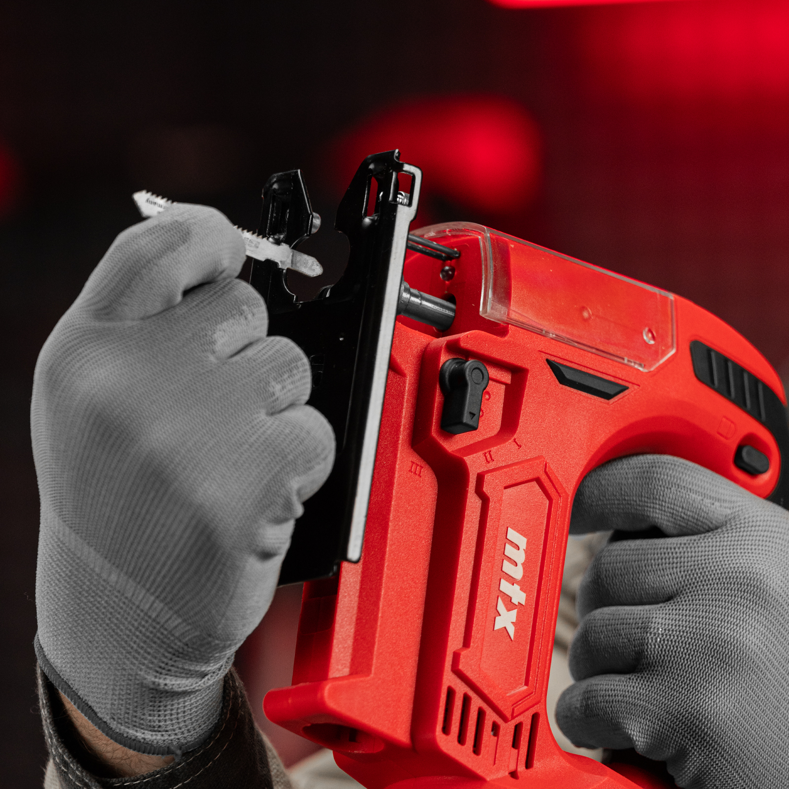 Лобзик аккумуляторный CJB-20-65, Li-Ion, 20 В// MTX