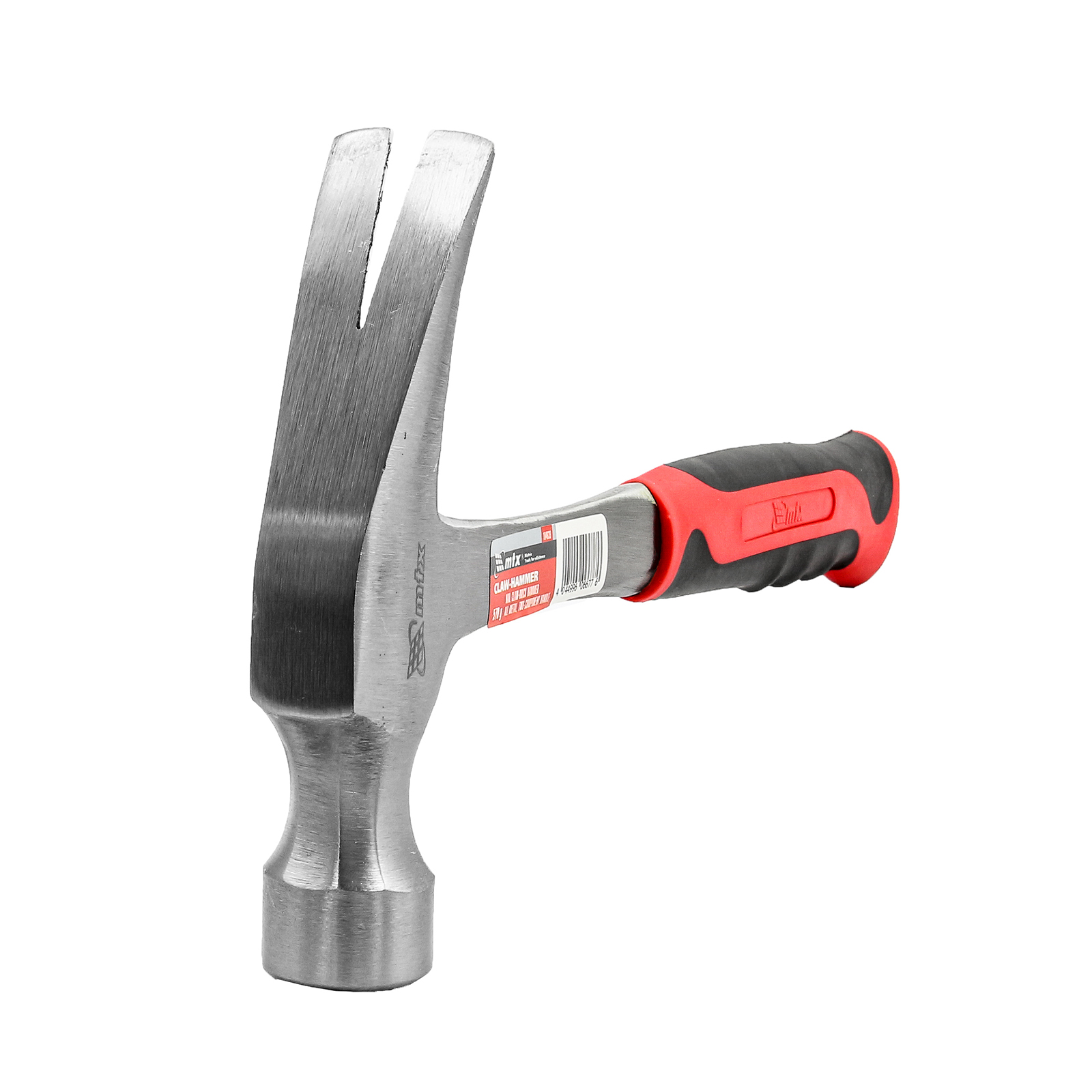 Молоток-гвоздодер, 570 г, цельнометаллический, двухкомпонентная рукоятка// MTX