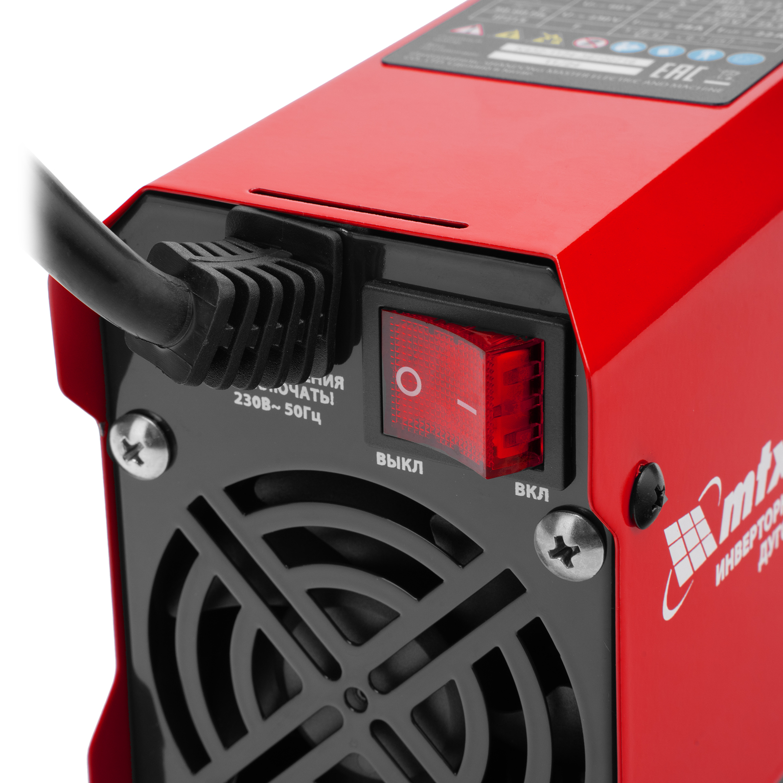 Инверторный аппарат дуговой сварки MMA-180BS, 180 А, ПВ 60% MTX