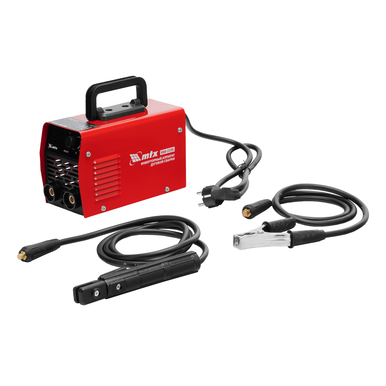 Инверторный аппарат дуговой сварки MMA-220BS, 220 А, ПВ 60% MTX