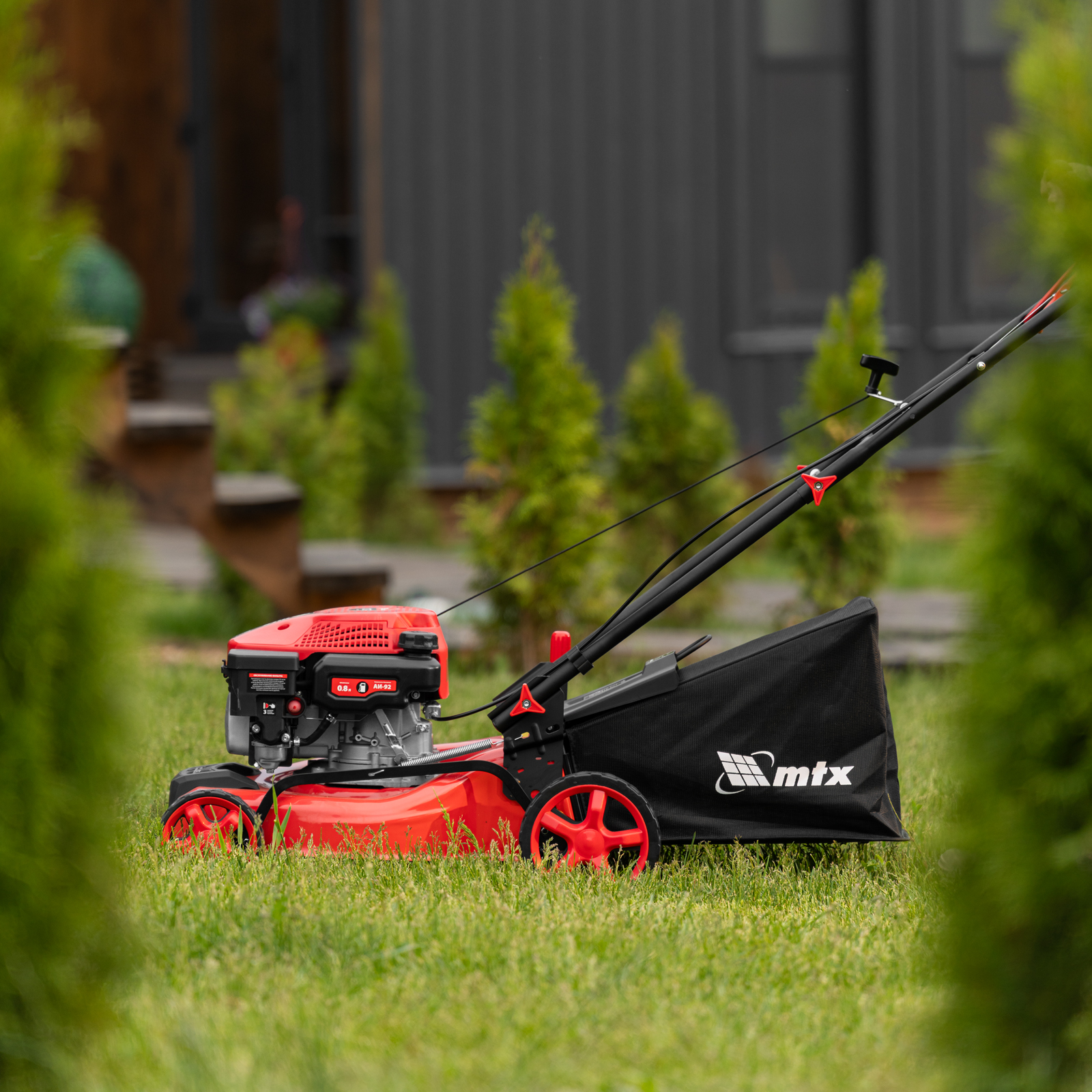 Газонокосилка бензиновая GL41-K, 127 см3, 41 см, 40 л MTX