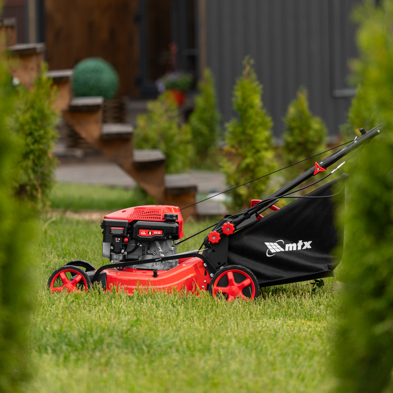 Газонокосилка бензиновая GL46SP-K, 145 см3, 46 см, привод, 50 л MTX