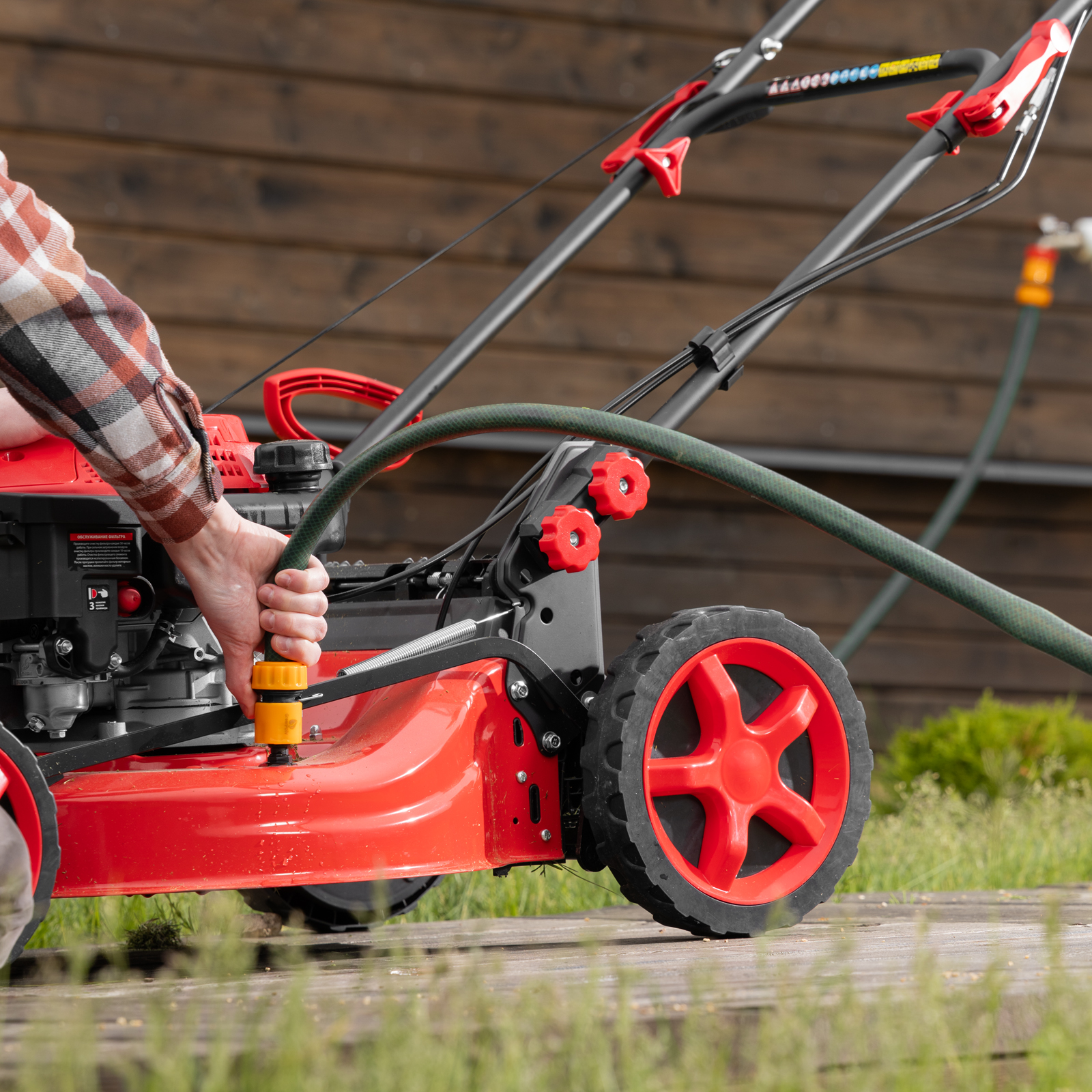 Газонокосилка бензиновая GL51SP-K, 170 см3, 51 см, привод, 50 л// MTX