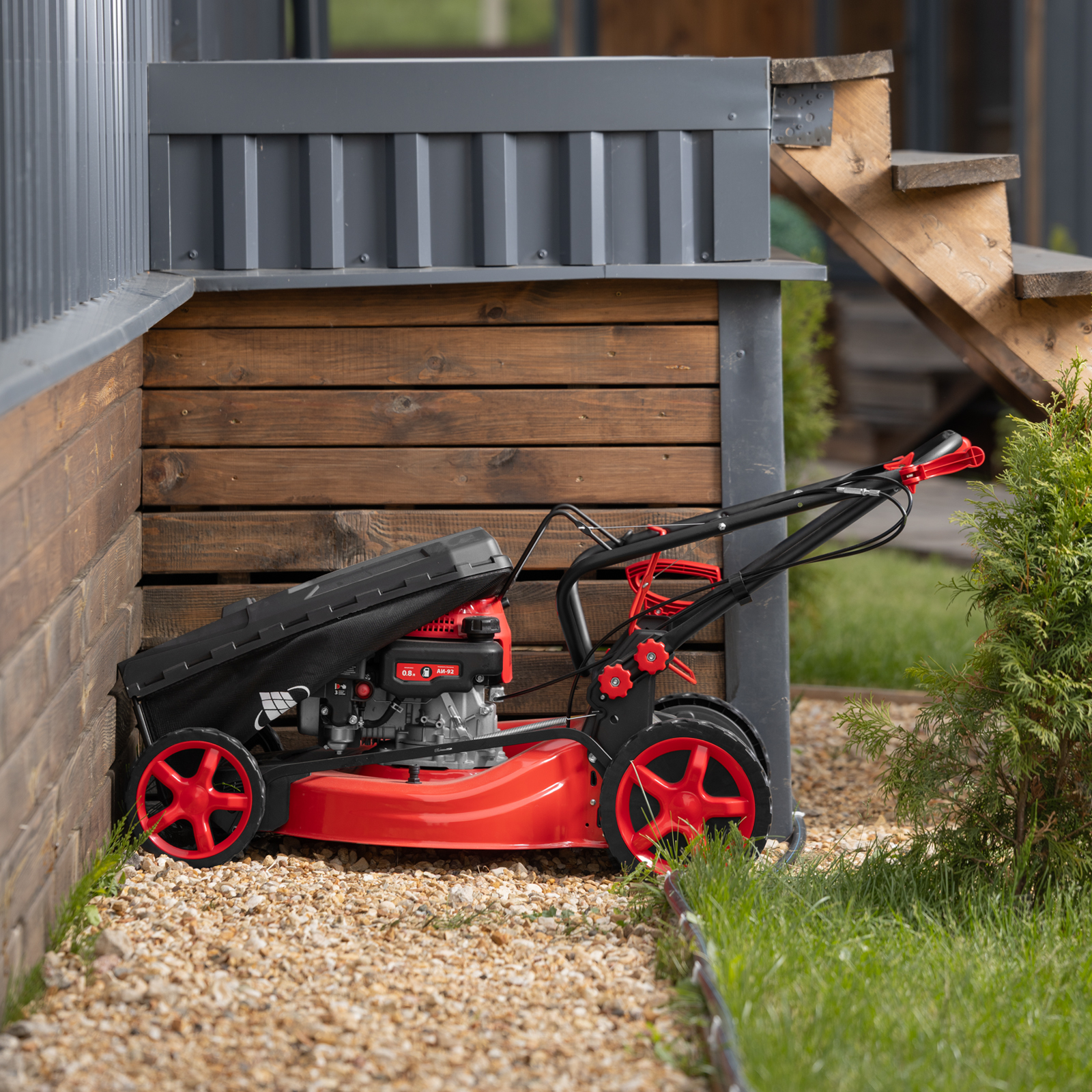 Газонокосилка бензиновая GL51SP-K, 170 см3, 51 см, привод, 50 л// MTX