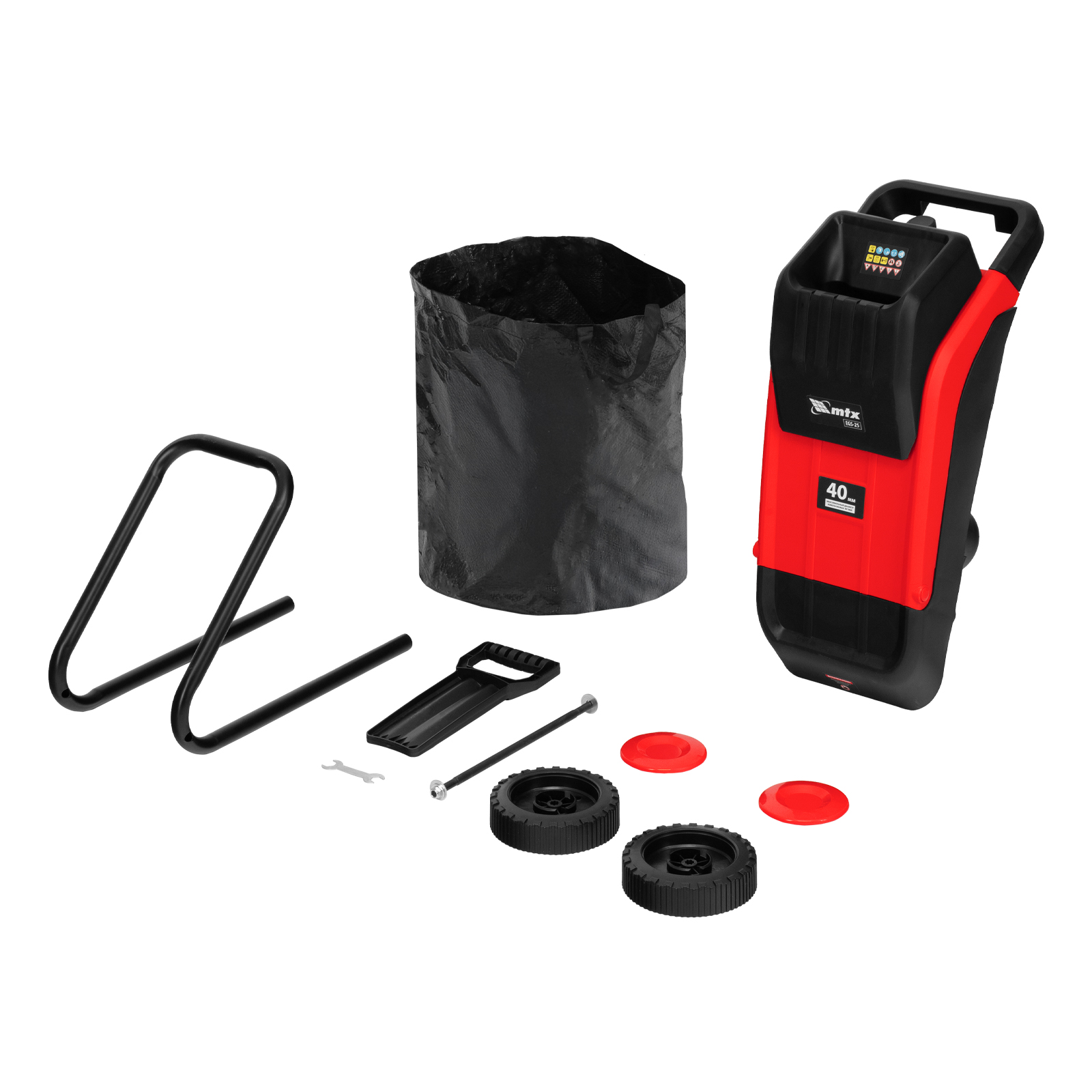 Измельчитель садовый электрический EGS-25, 2500 Вт, 40 мм MTX