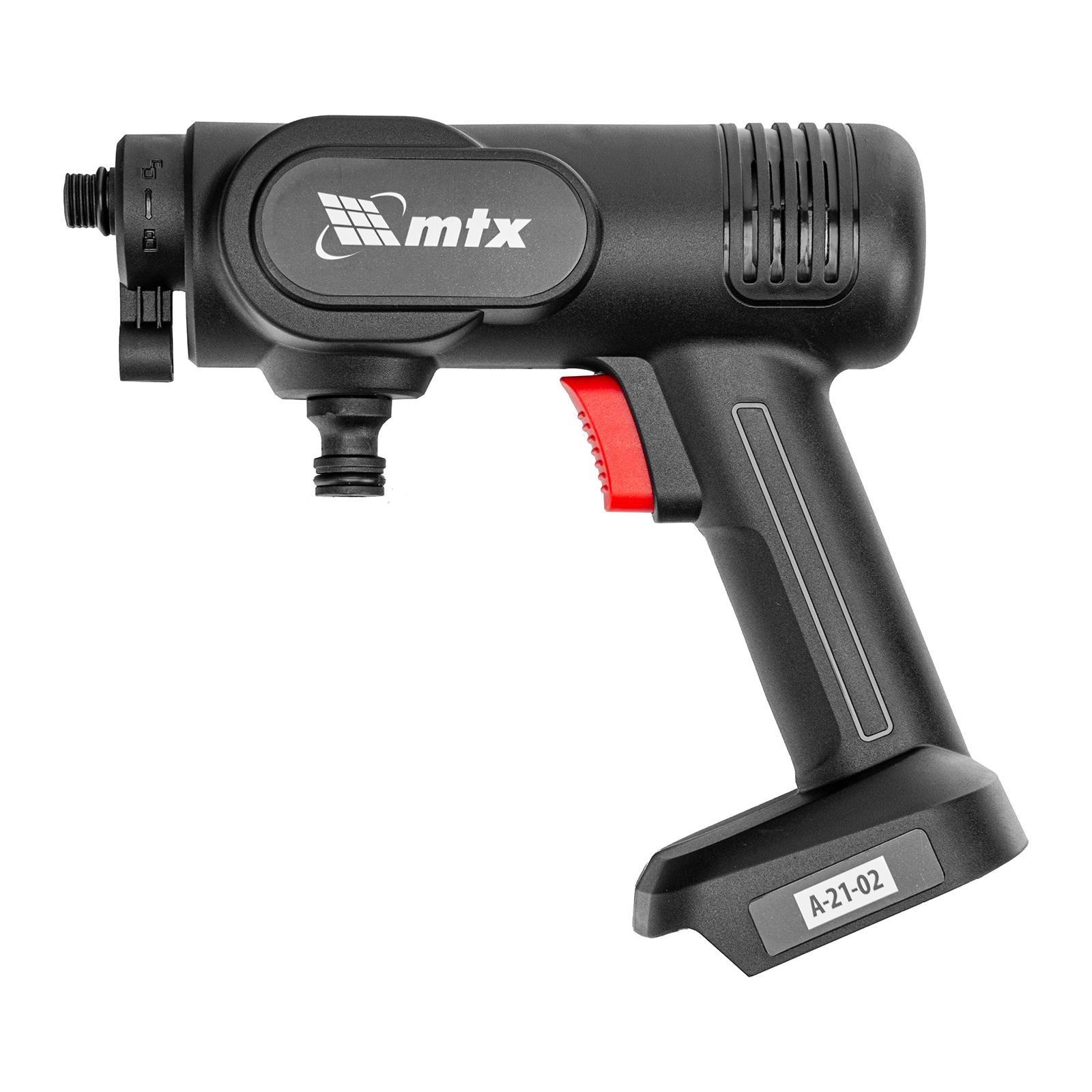 Моечная машина высокого давления аккумуляторная А-21-02, 40 бар, 4 л/мин, Li-ion 21 В, 2 акк. MTX